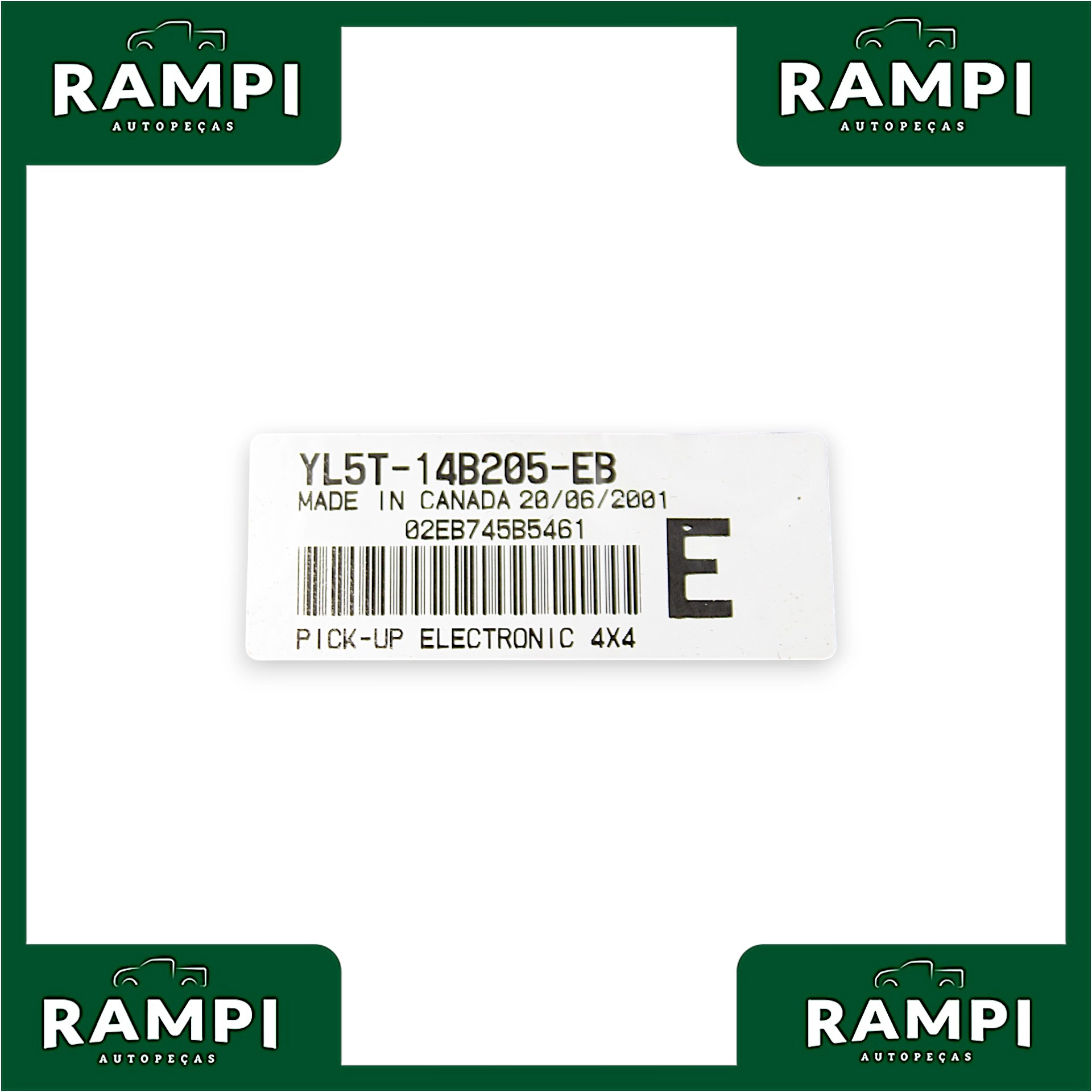 Módulo Controle Tração Ford Ranger 2008 4x4 YL5T14B205EB