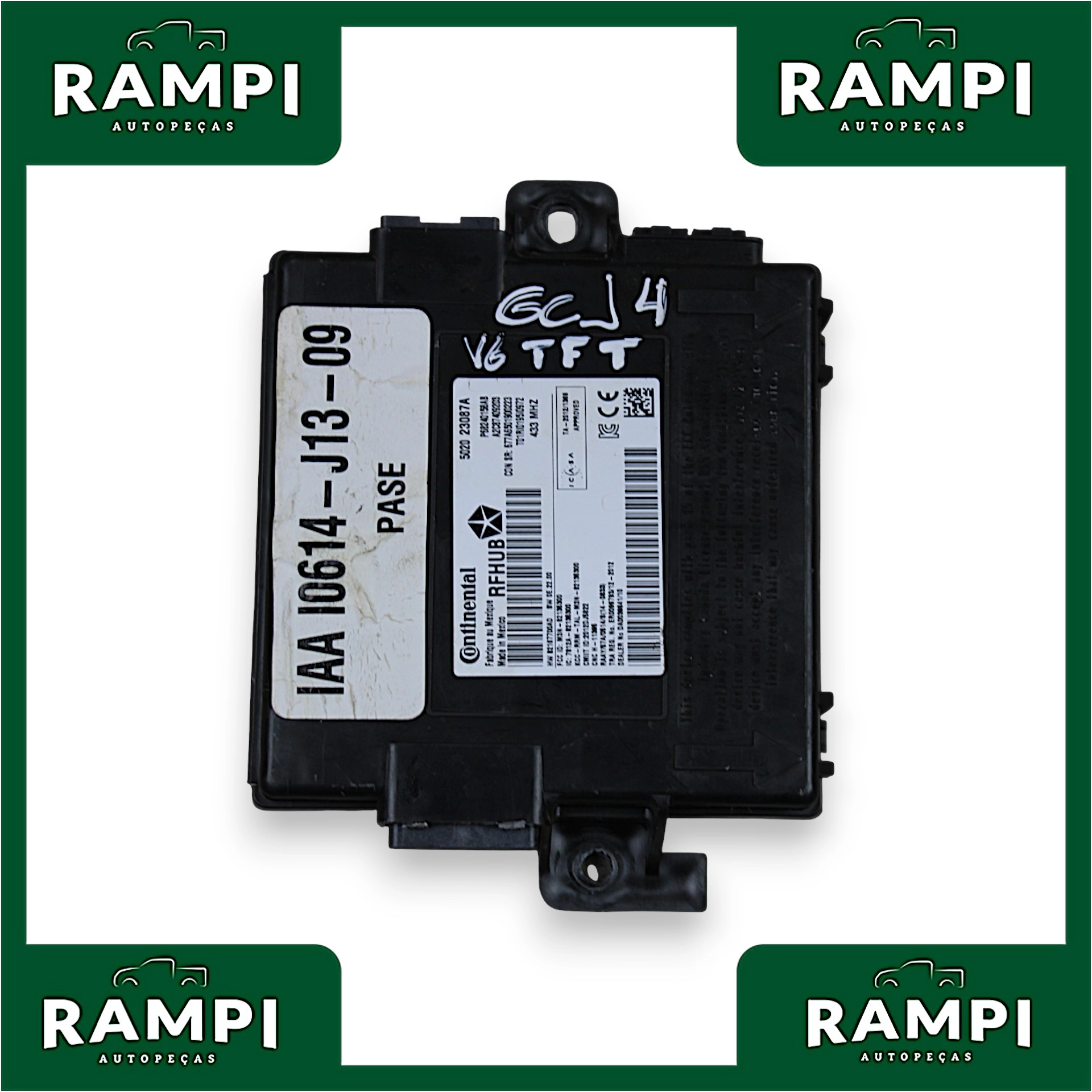 Módulo Keyless Jeep Grand Cherokee 2014 v6 3.6 502023087A