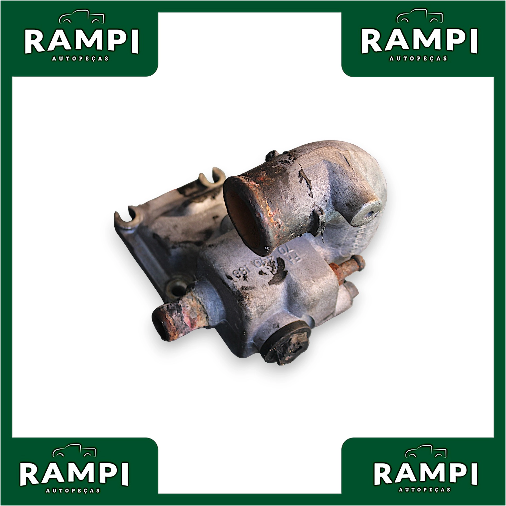 Carcaça Válvula Termostática Ford Ford Ranger 2000 2.5 70440188