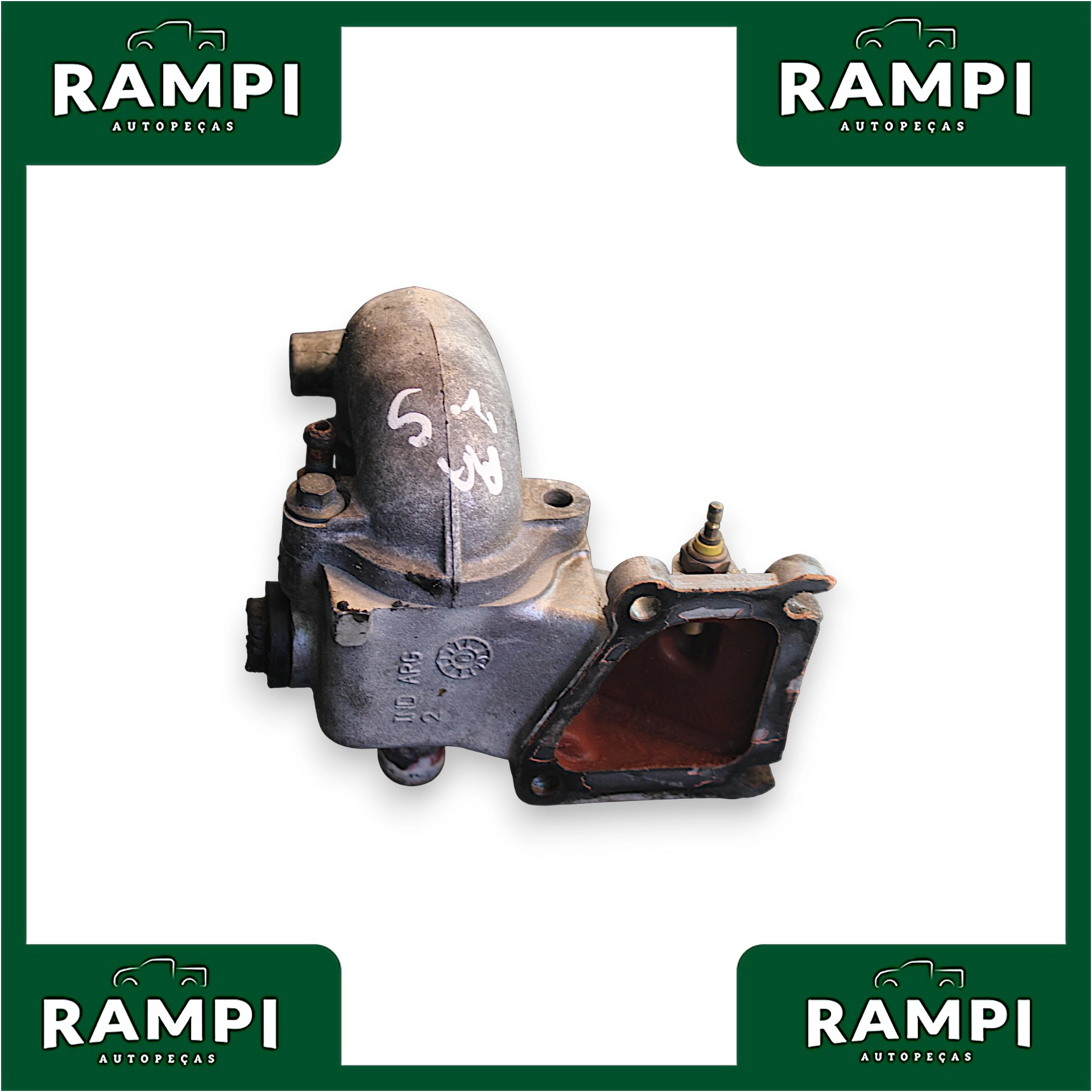 Carcaça Válvula Termostática Ford Ford Ranger 2000 2.5 70440188