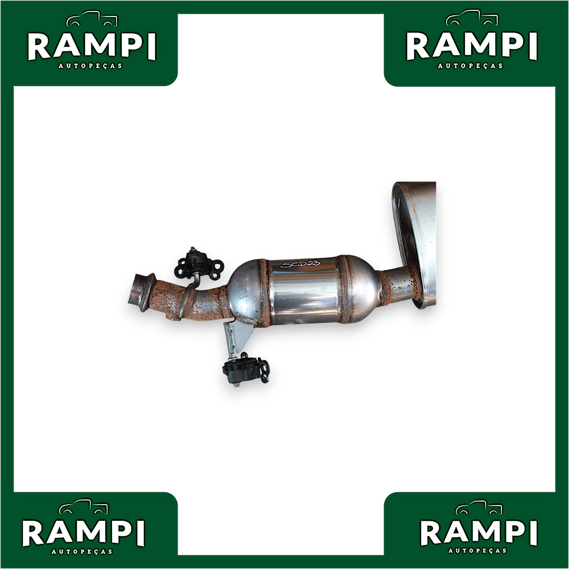 Catalisador Silenciador Traseiro Fiat Scudo 2023 1.5 PSA4418