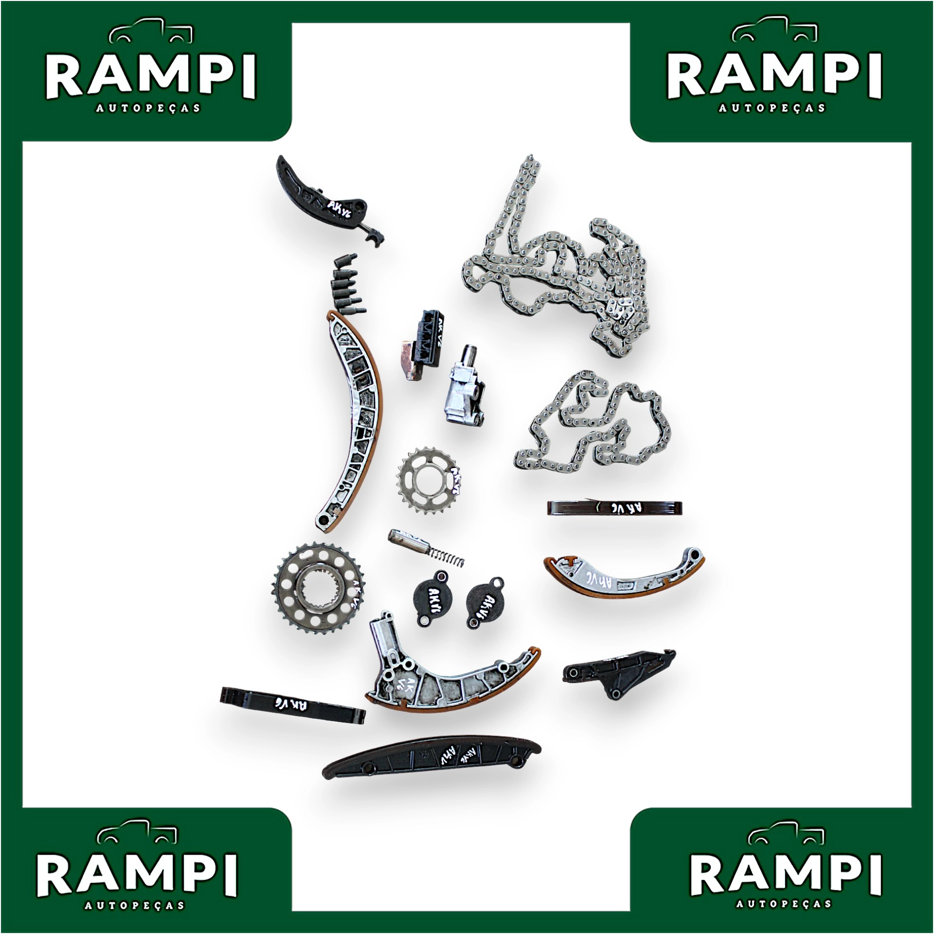 Kit Corrente Distribuição Volkswagen Amarok 2019 v6 3.0
