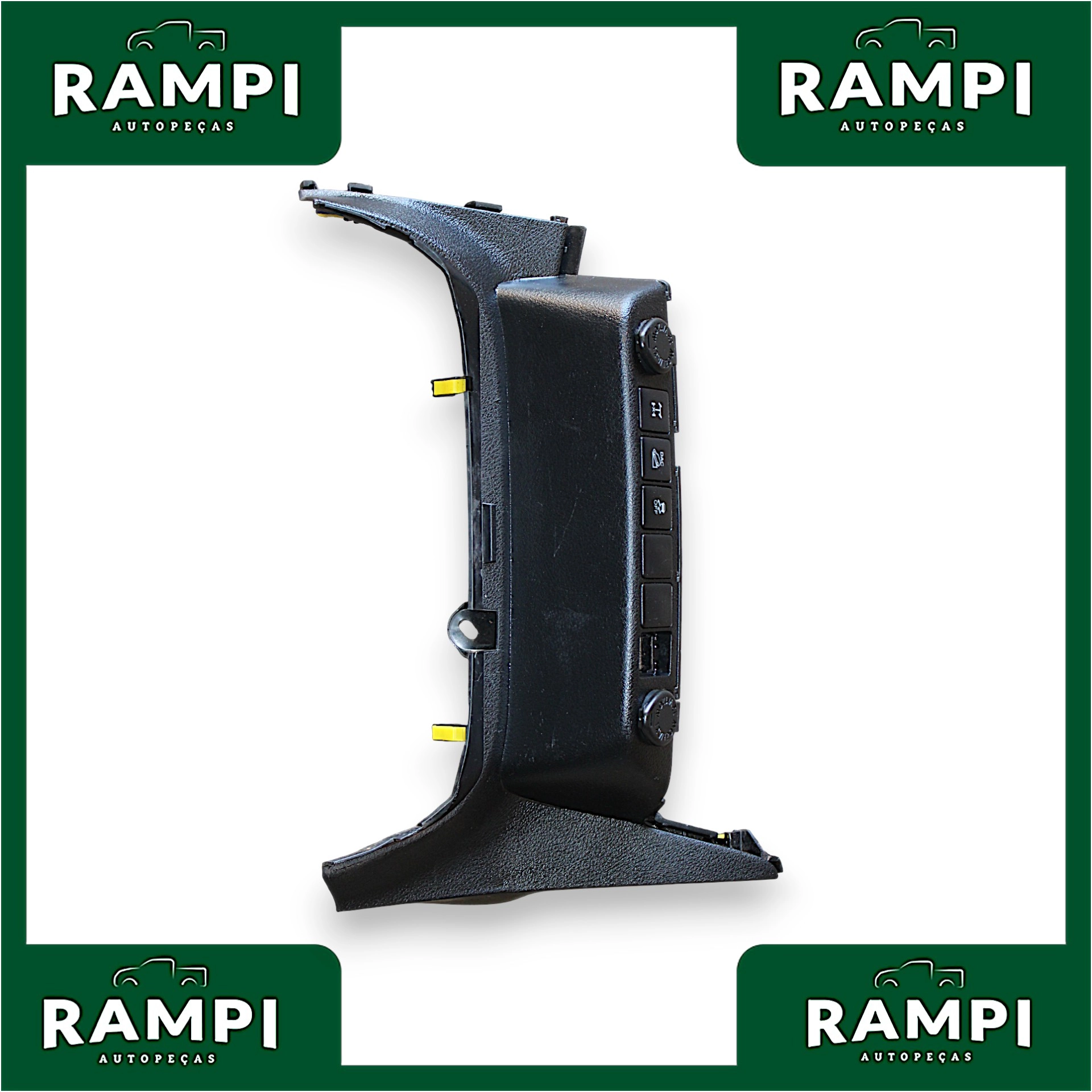 Moldura Painel Tomada 12v Toyota Hilux 2019 2.8