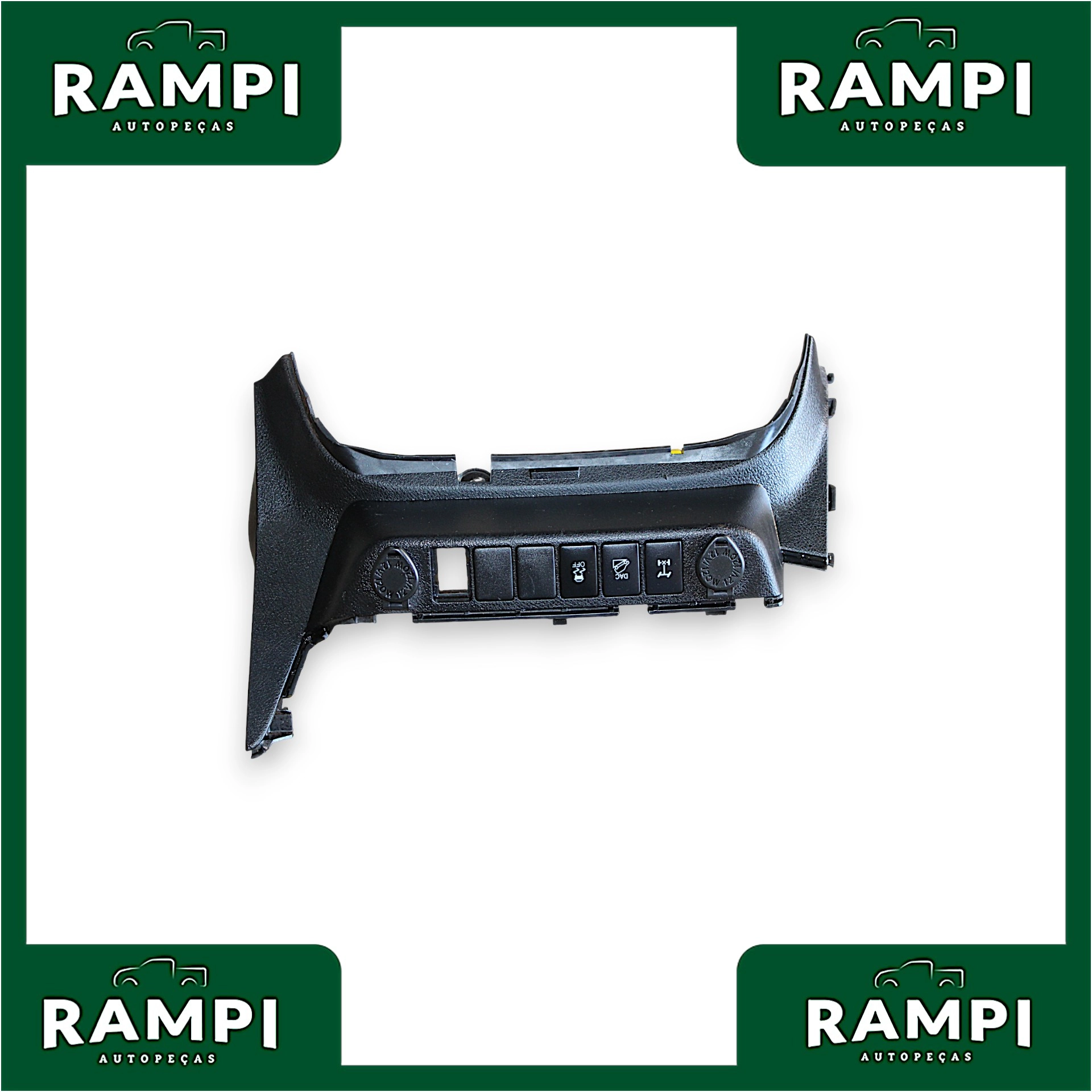 Moldura Painel Tomada 12v Toyota Hilux 2019 2.8