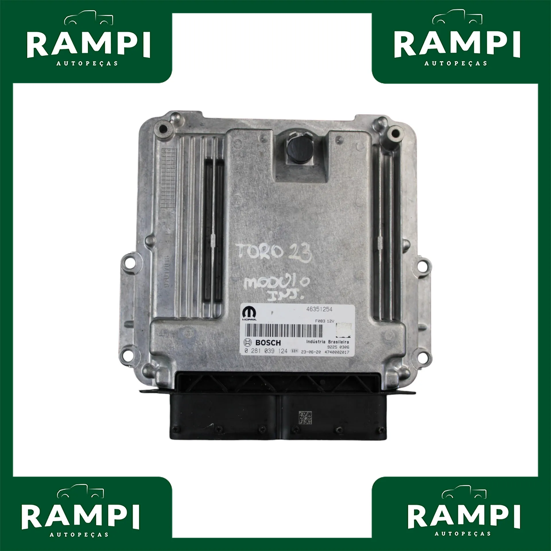 Módulo Central De Injeção Fiat Toro 2023 2.0 Diesel 0281039124 46351254