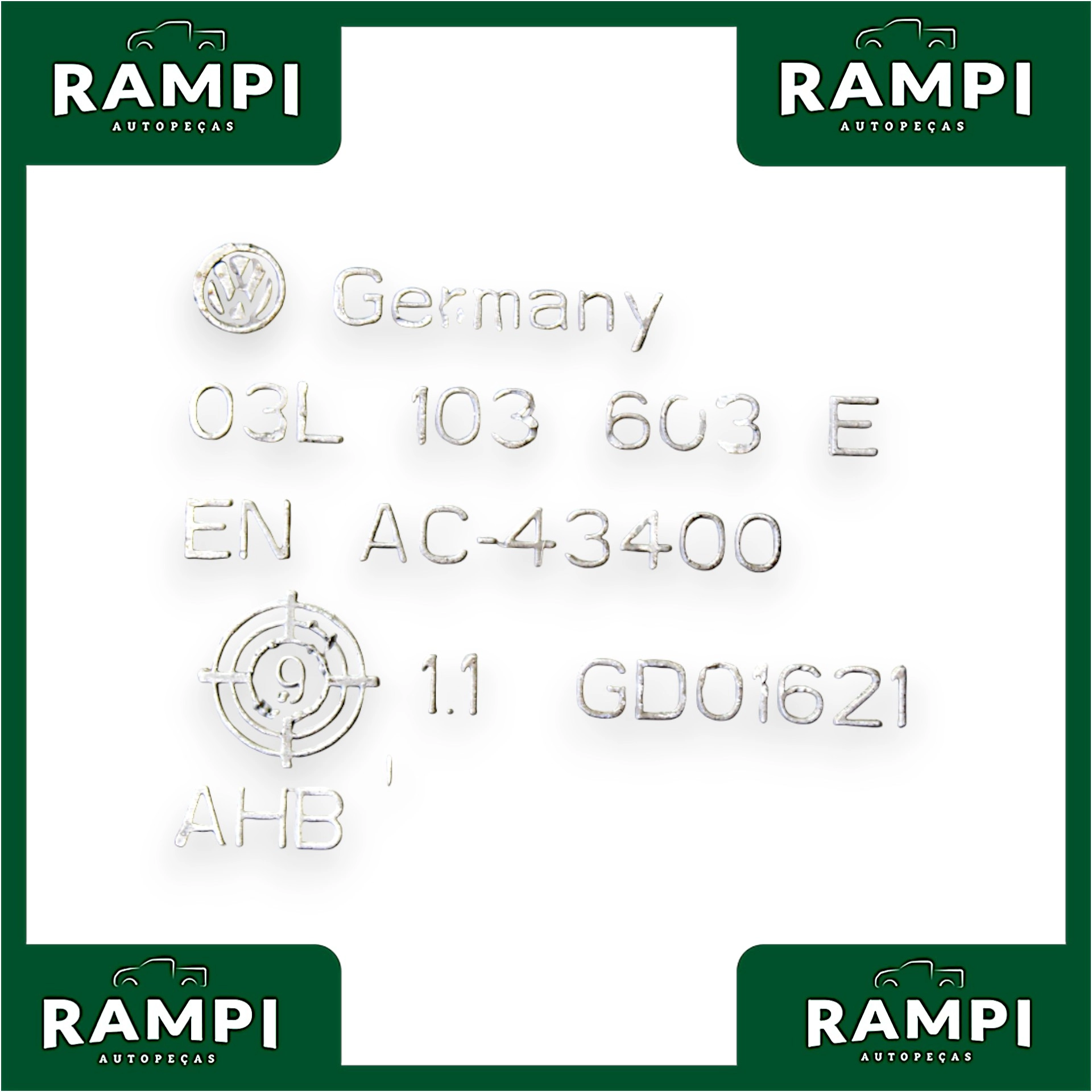 Carter Óleo Volkswagen Amarok 2015 2.0 03L103603E