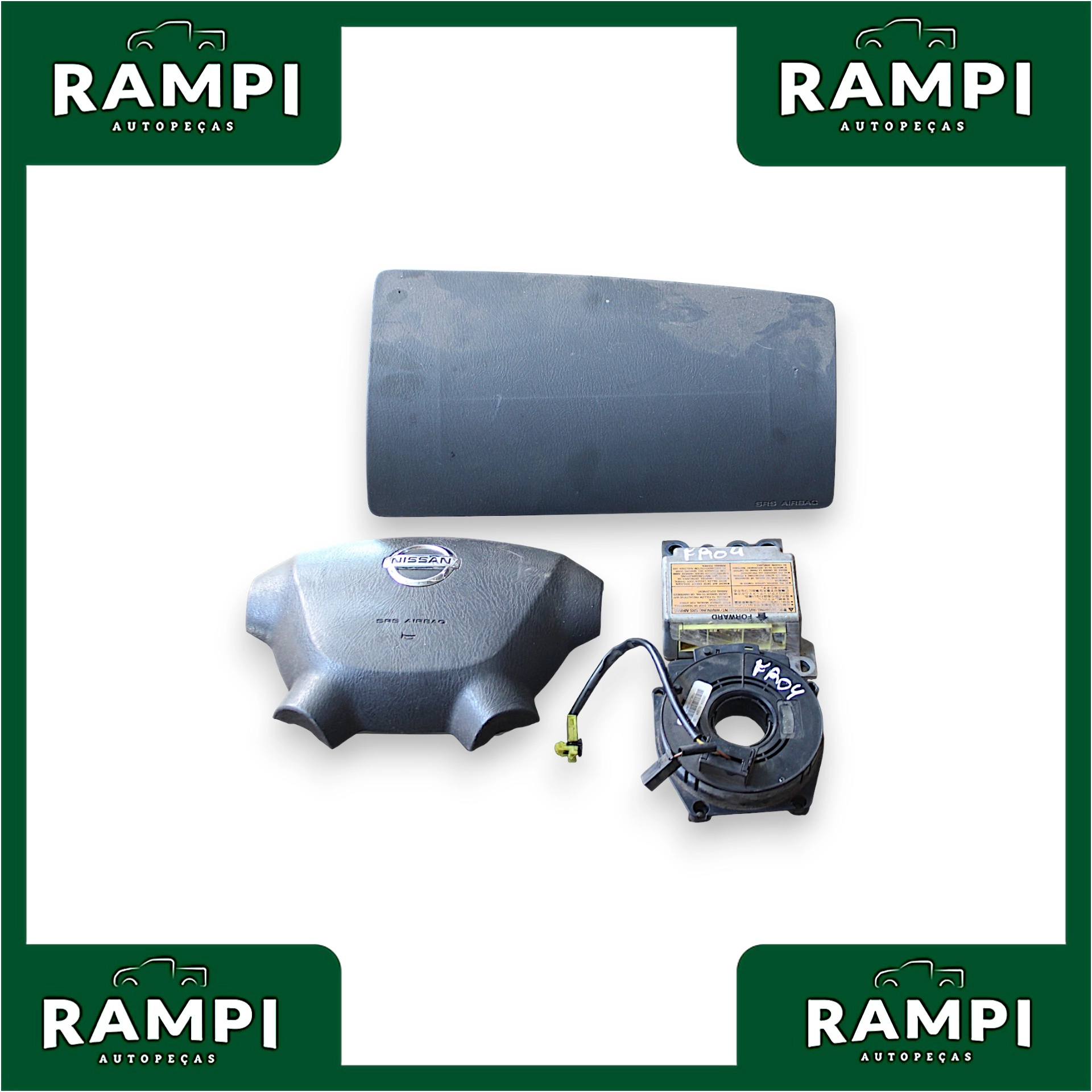 Kit Airbag Com Bolsa Nissan Frontier 2004 25554 8z324