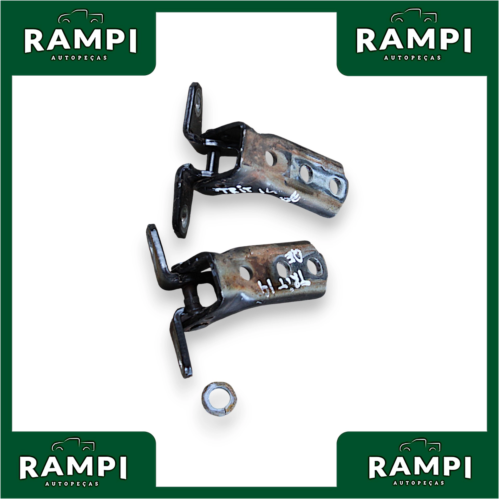 Dobradiça Porta Dianteira Esquerda Mitsubishi L200 Triton 2013 3.2