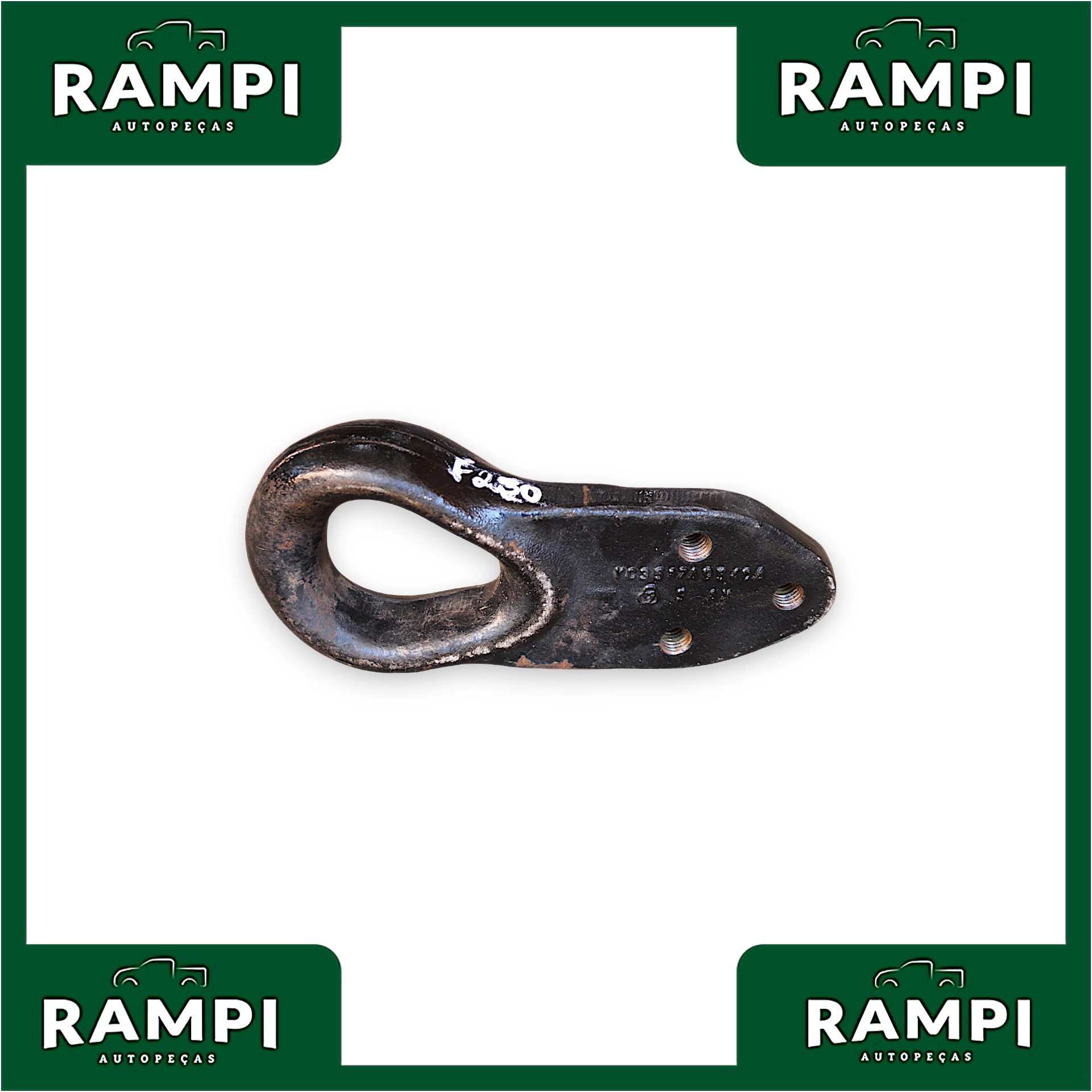 Engate Gancho Reboque Dianteiro ORIGINAL Ford F250 2010