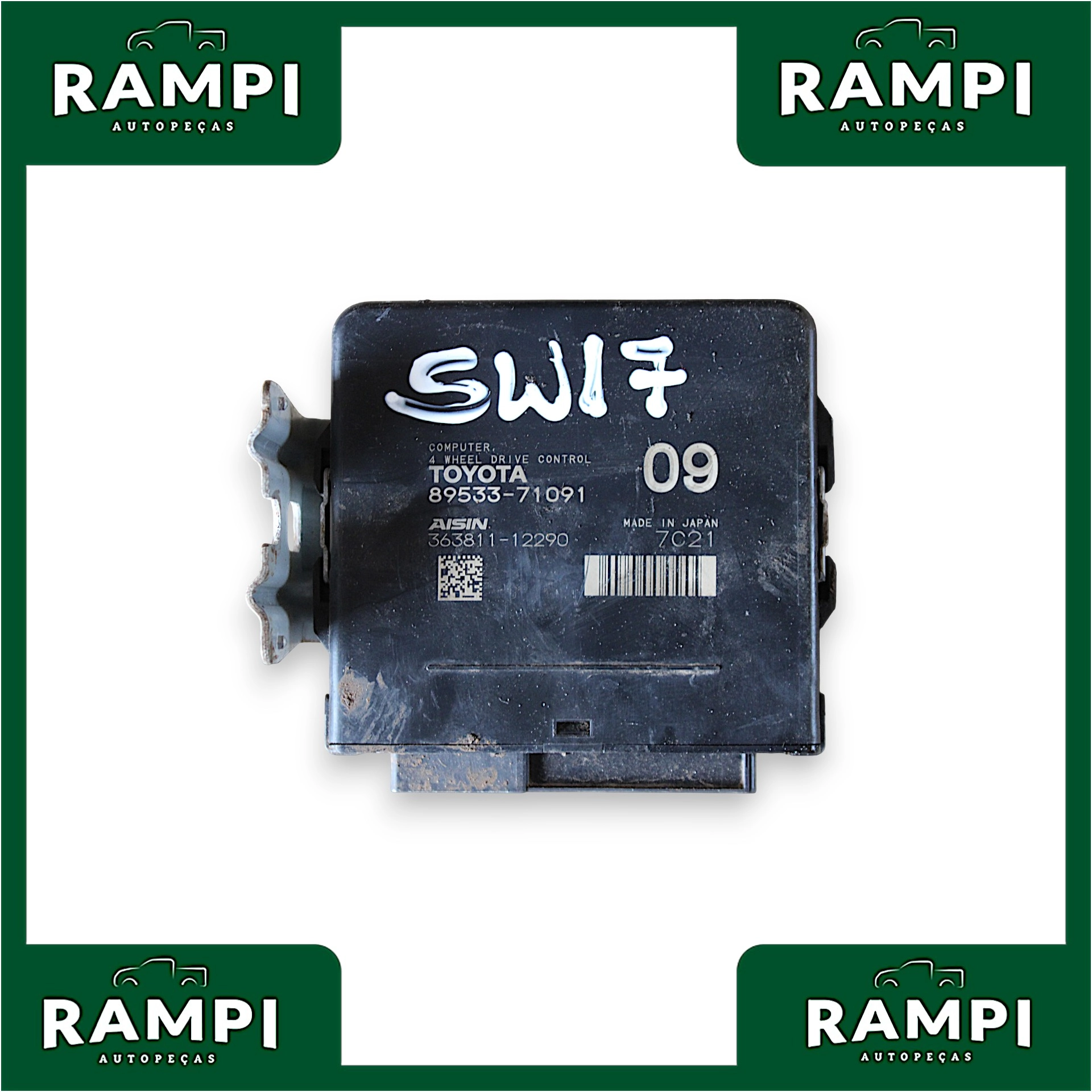 Módulo Controle Tração Toyota Hilux SW4 2017 2.8 8953371091 
