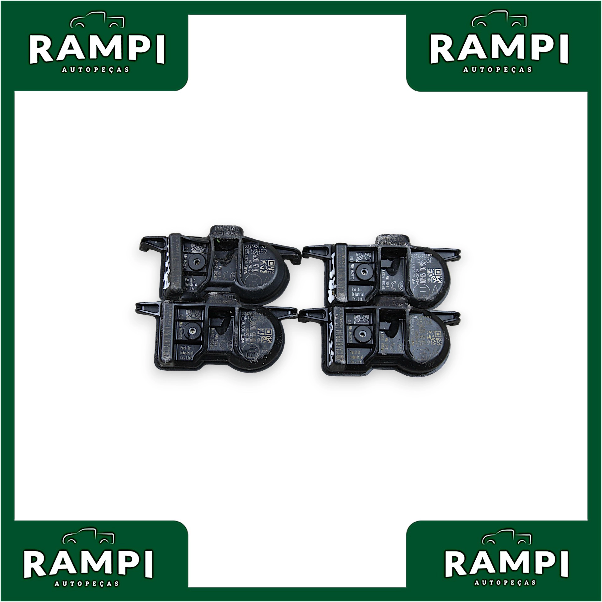 Sensor Pressão Pneu Nissan Frontier 2024 2.3 2342521197  (CADA UNIDADE)