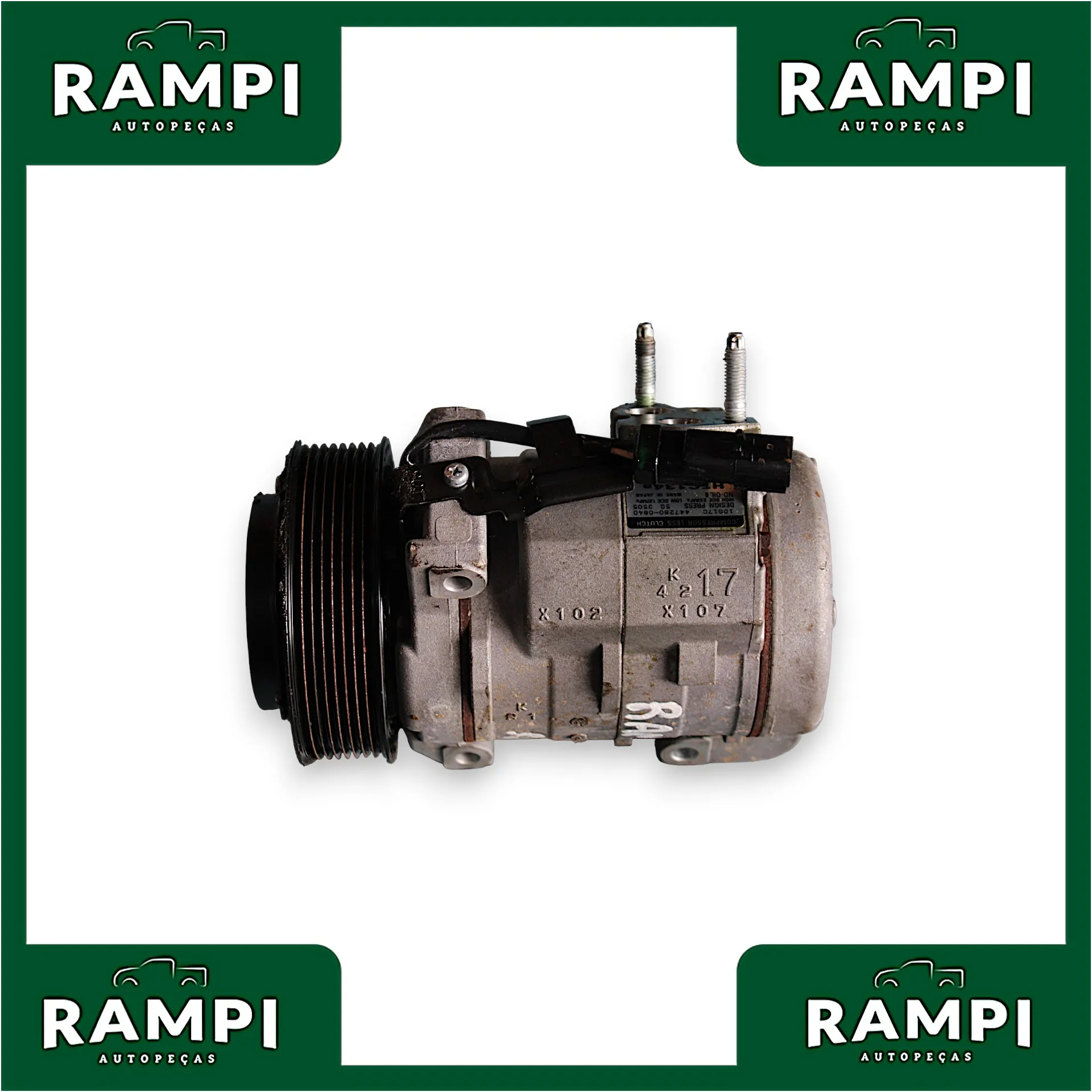 Compressor Ar Condicionado Dodge RAM 2024 2500 3500 6.7 4472800840 