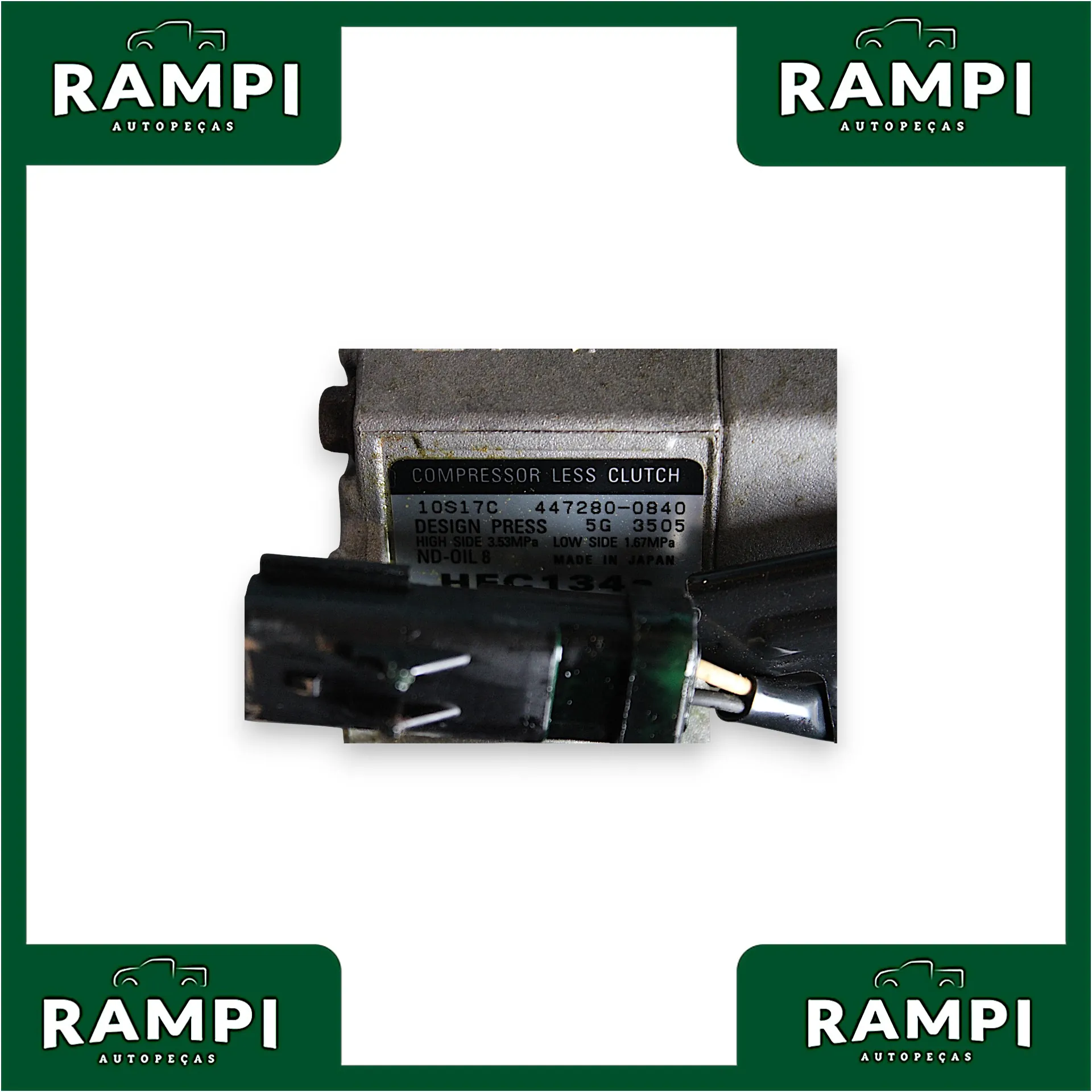 Compressor Ar Condicionado Dodge RAM 2024 2500 3500 6.7 4472800840 
