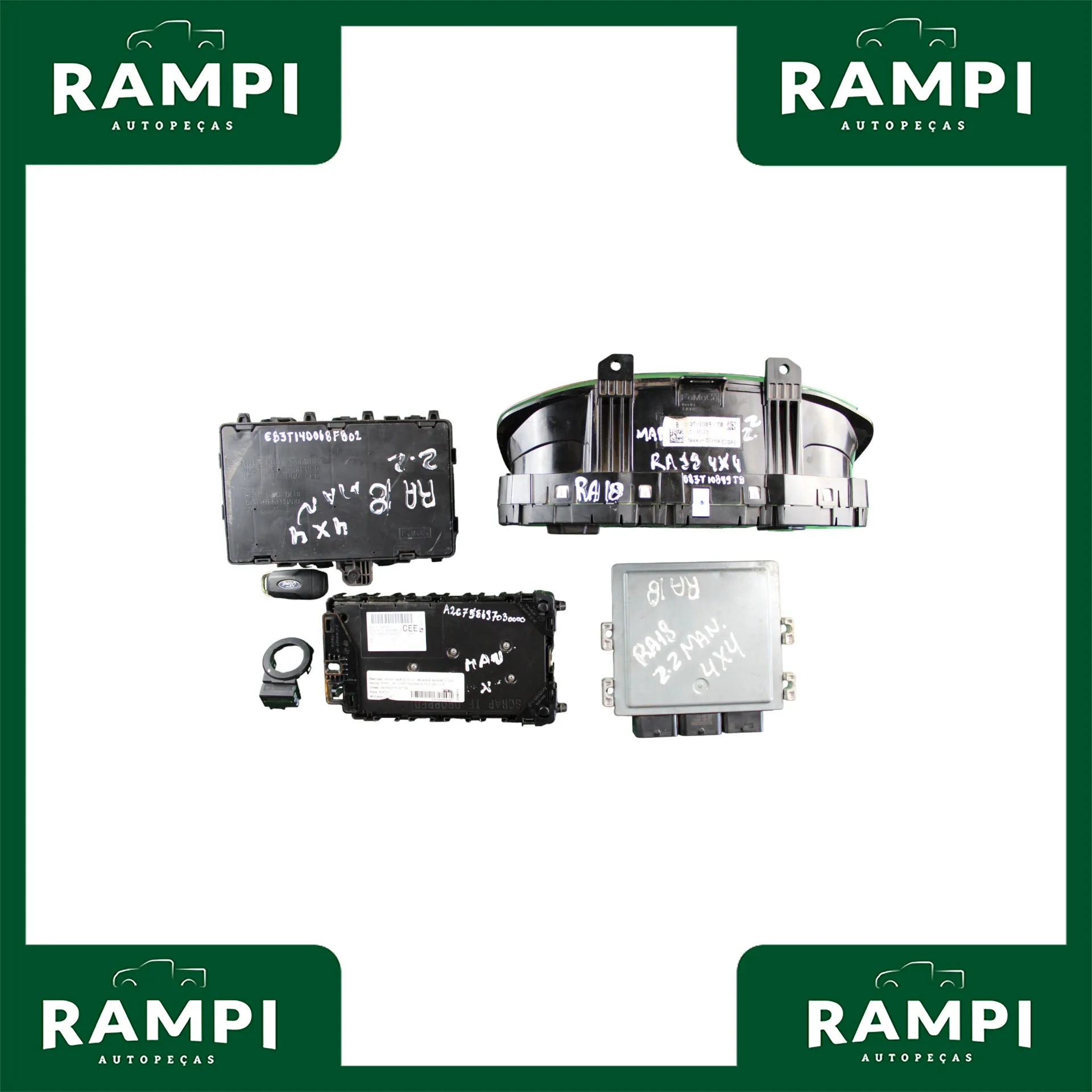 Kit De Injeção Ranger 2018 2.2 Manual 4x4 a2c9799870301 eb3g12a650ge