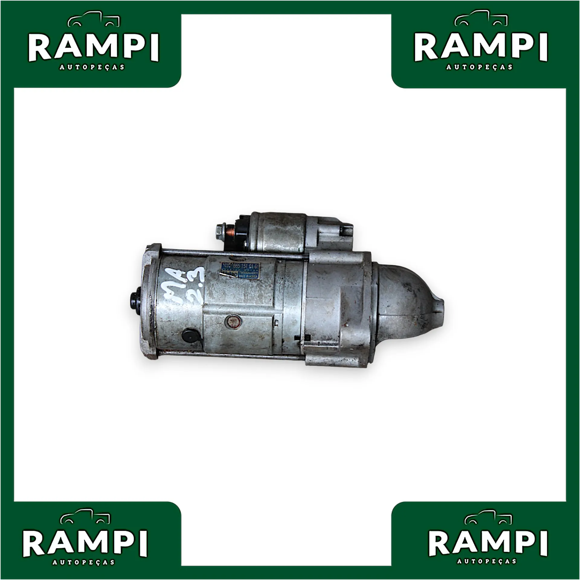Motor Partida Ssangyong Actyon 2009 665 151 0101