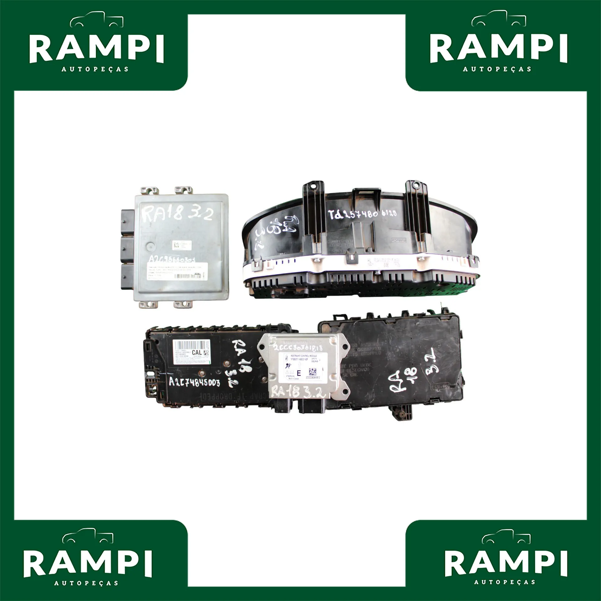 Kit De Injeção Ranger 2018 3.2 Aut. Sem Chave 4x4 a2c97961203 eb3g12a650ke