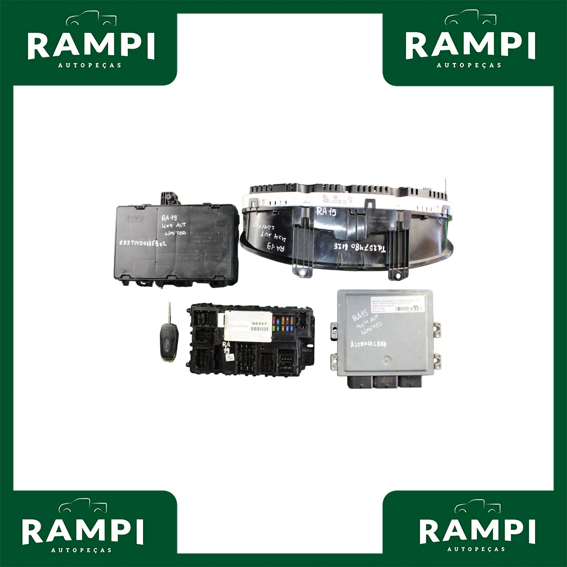 Kit De Injeção Ranger 2019 3.2 Diesel eb3g12a650ke a2c9796120301