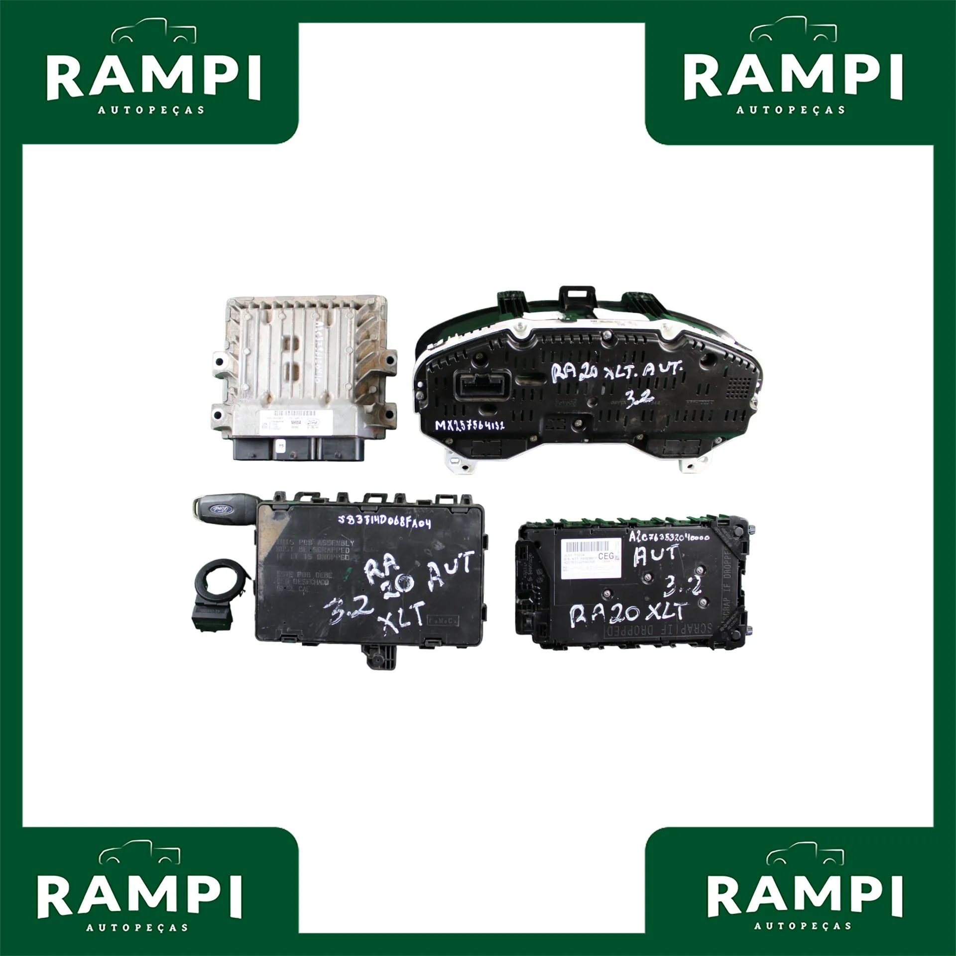 Kit De Injeção Ranger 2020 Aut. 3.2 4x4 Diesel a2c9796120410 eb3g12a650kf