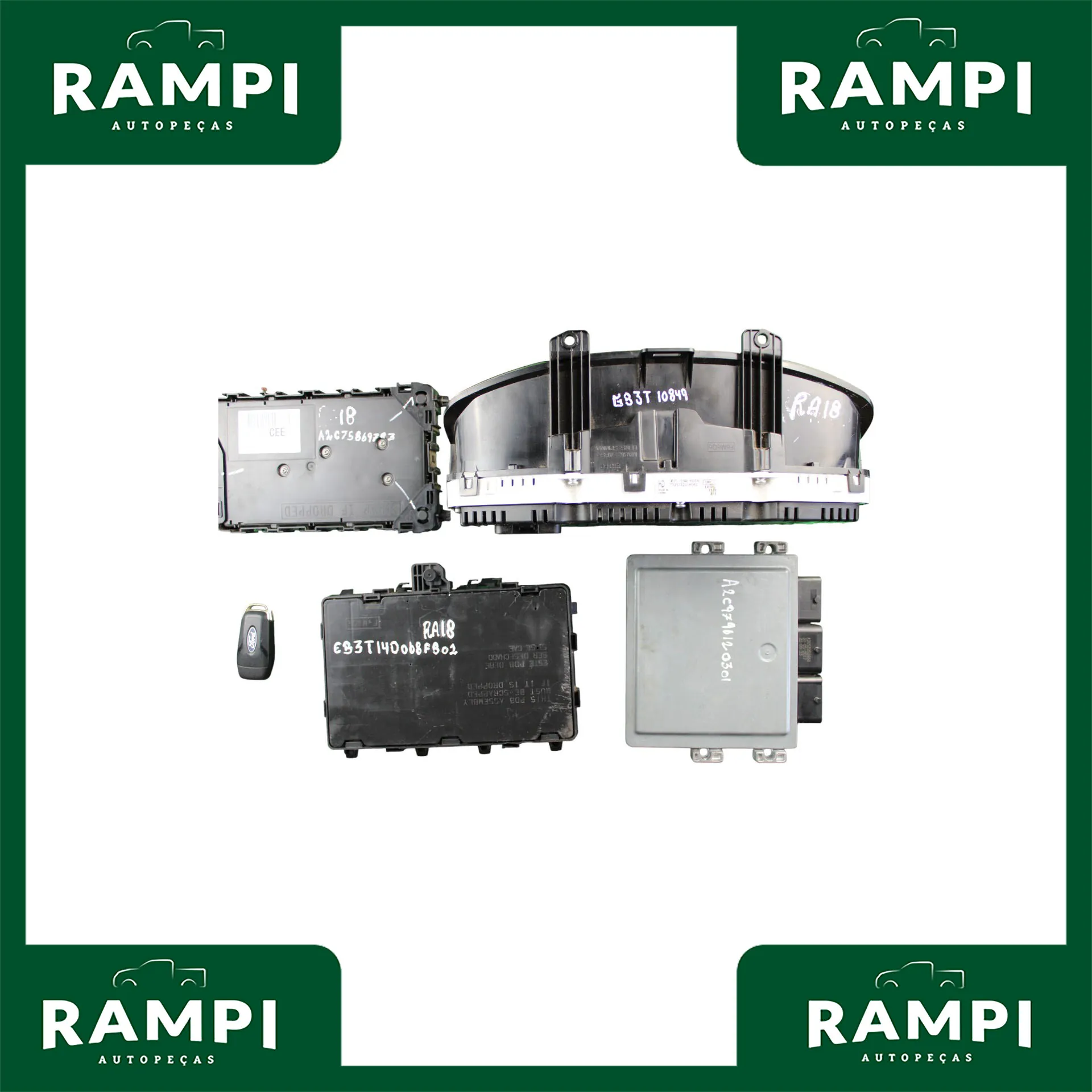 Kit De Injeção Ranger 2018 Diesel a2c9796120301 eb3g12a650ke