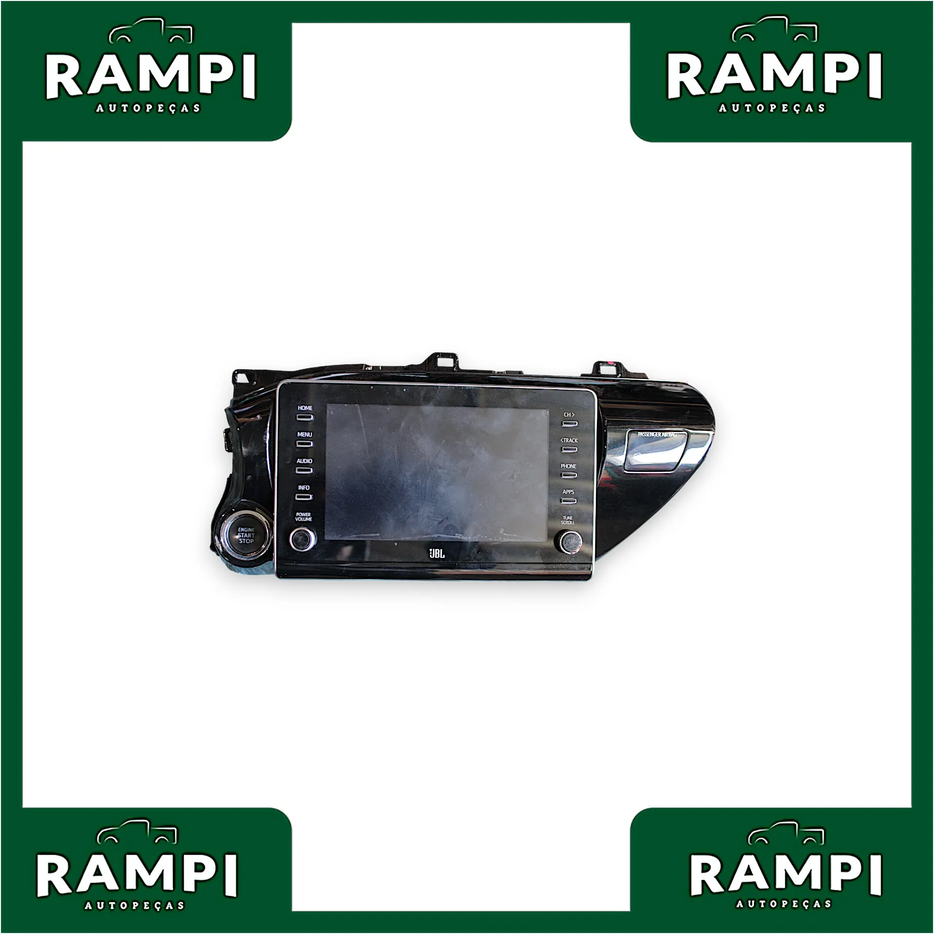 Rádio Central Multimidia Toyota Hilux 2021 861400kx00