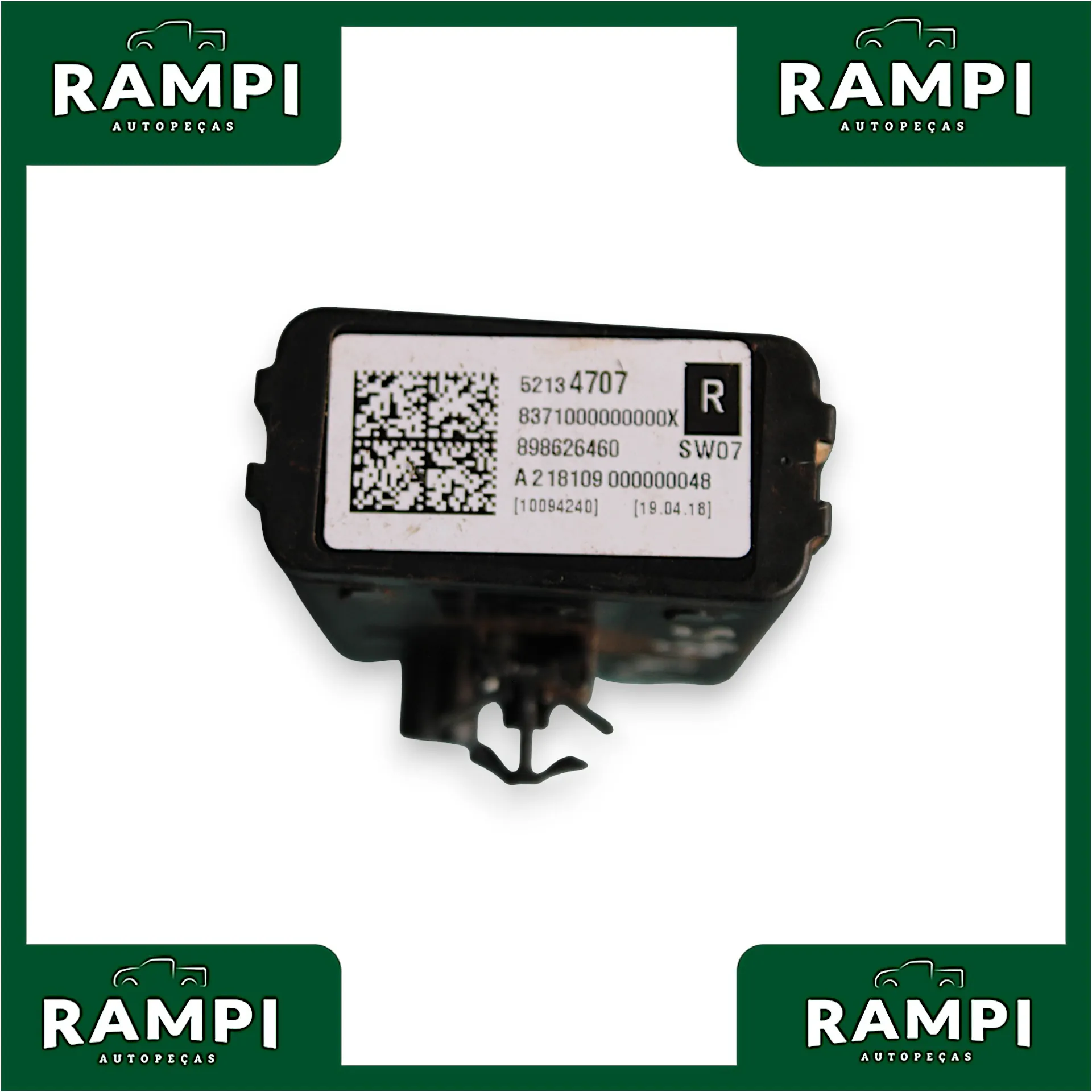 Módulo Vidro Dianteiro Direito GM S10 2020 52134707