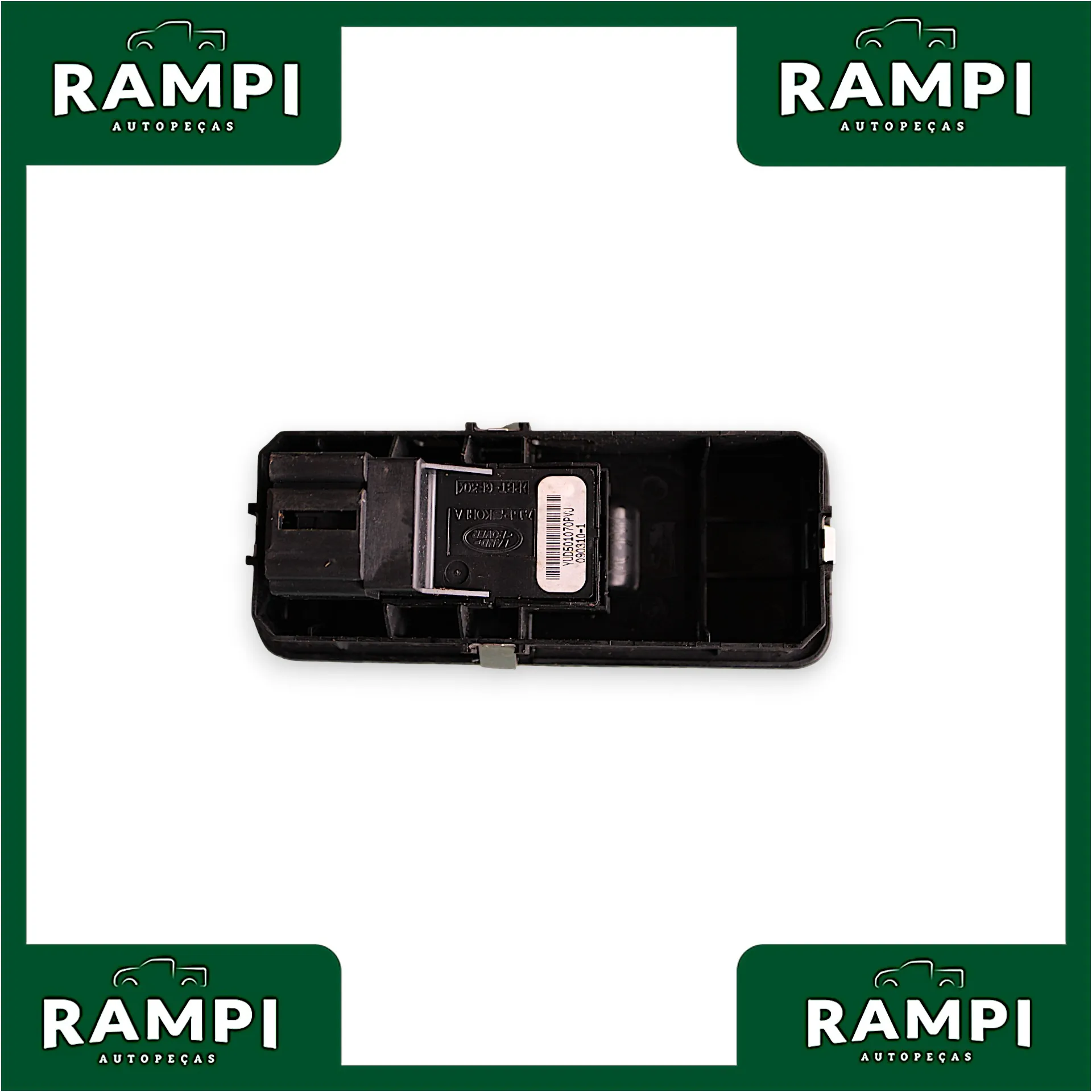Botão Comando Vidro Elétrico Dianteiro Direito Land Rover Discovery 3 2009 YUD501070PVJ