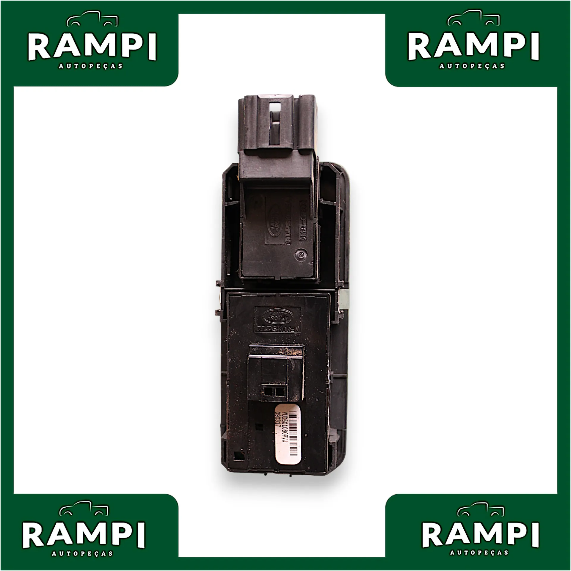 Botão Comando Vidro Elétrico Dianteiro Direito Regulagem Retrovisor Externo Land Rover Discovery 3 2009