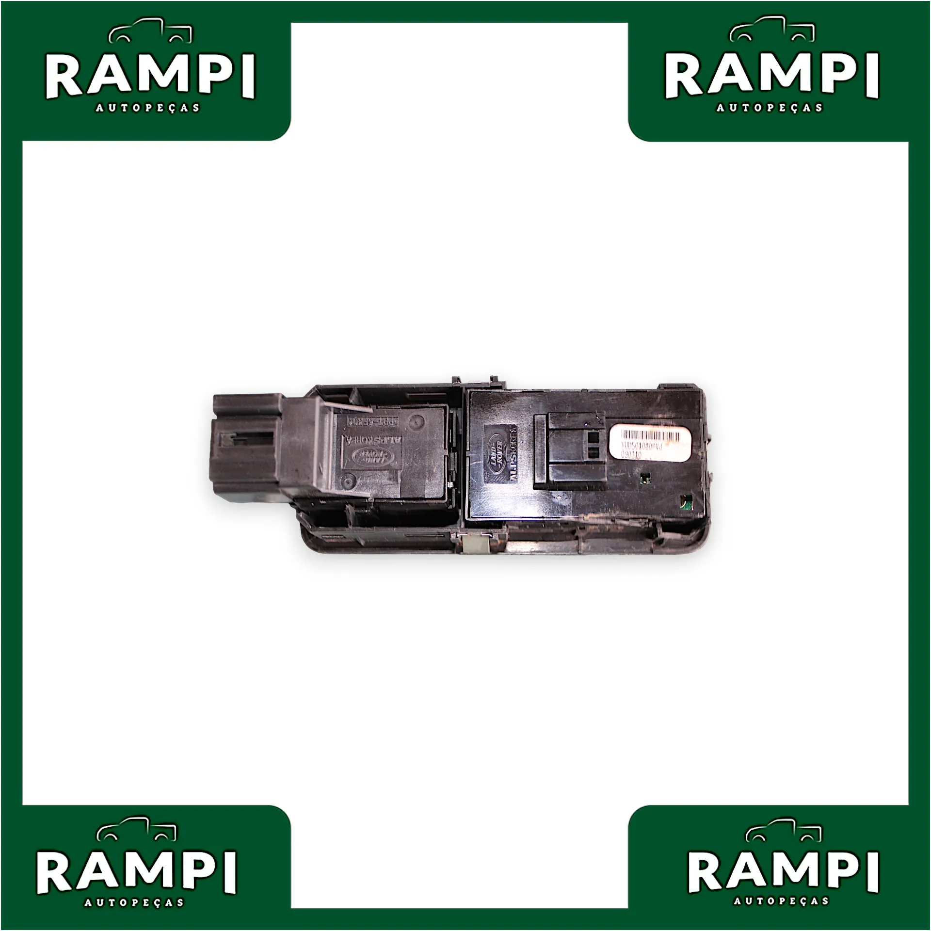 Botão Comando Vidro Elétrico Dianteiro Direito Regulagem Retrovisor Externo Land Rover Discovery 3 2009