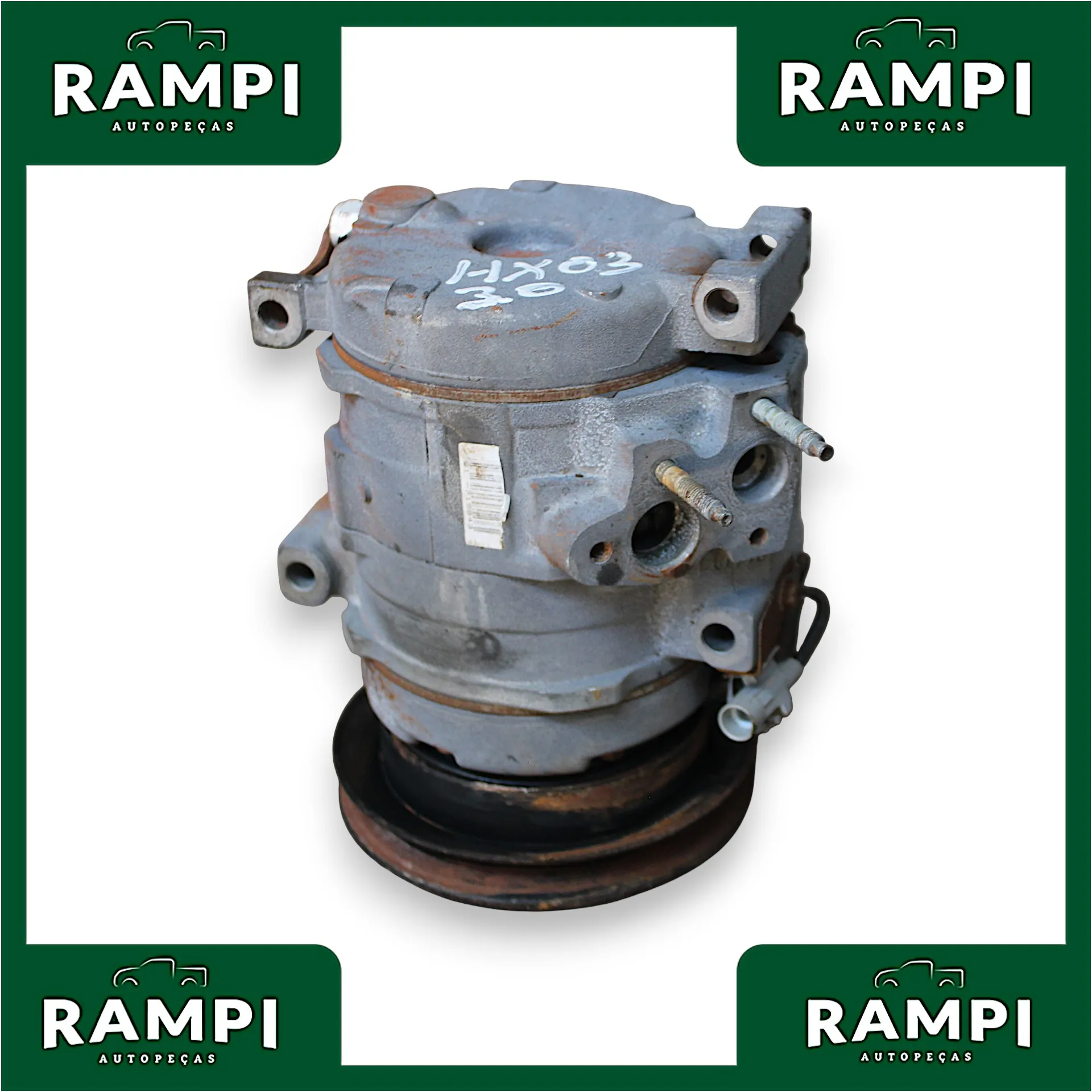 Compressor AR CONDICIONADO Toyota Hilux 2003 3.0 10s15c