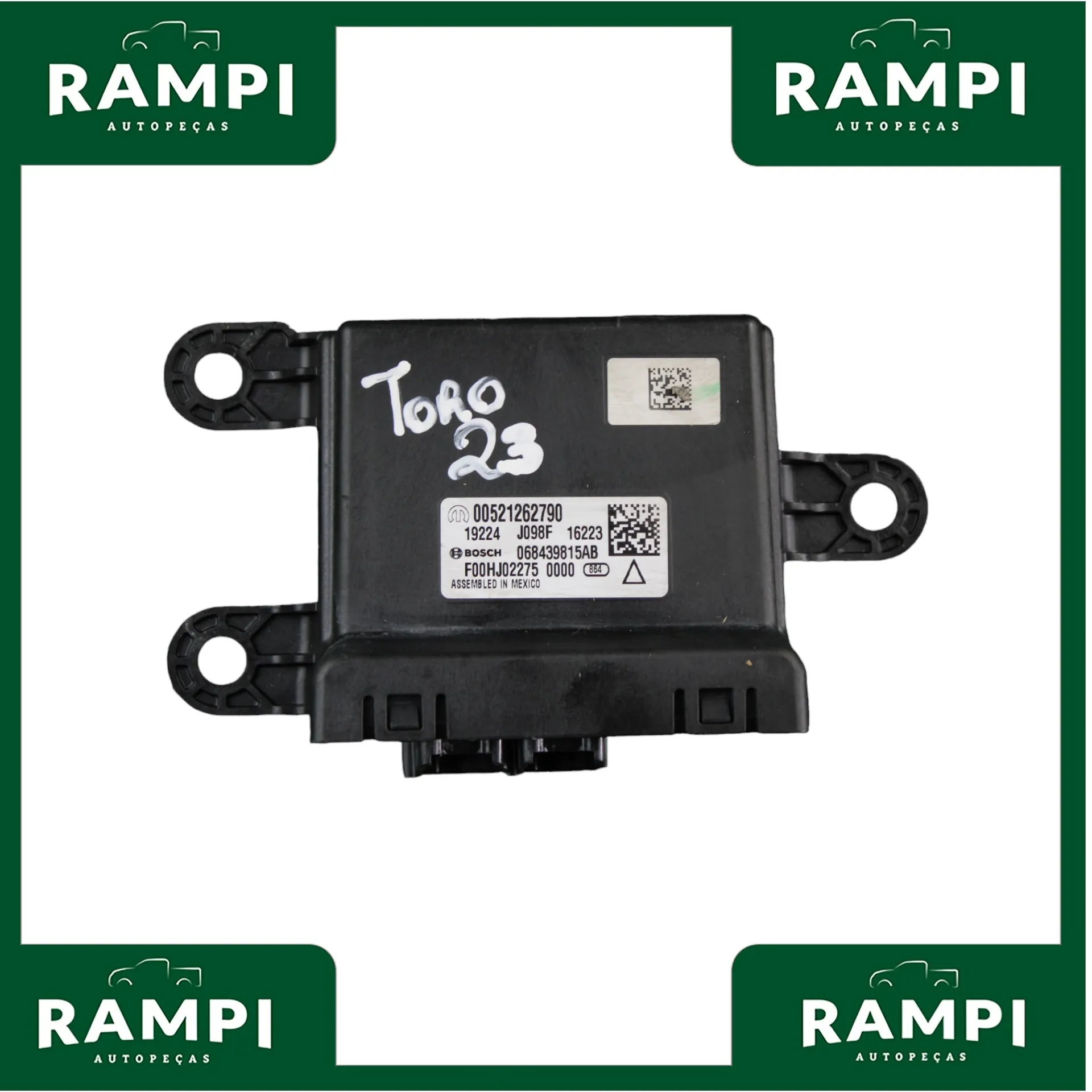 Módulo Central Estacionamento Toro 2023 2.0 Diesel 00521262790 f00hj02275