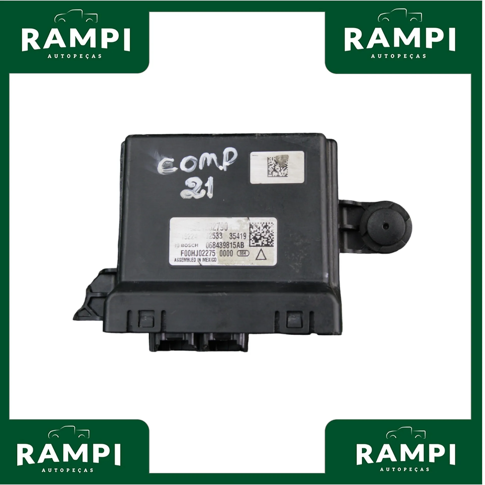 Módulo Central Estacionamento Compass 2021 2.0 Diesel f00hj02275