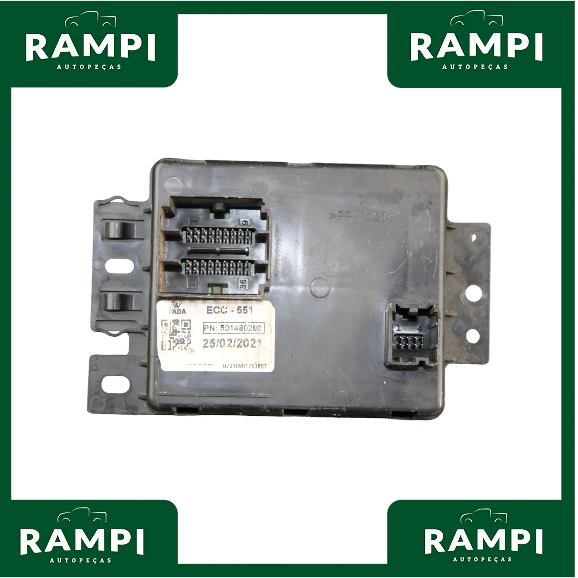 Módulo Central Ar Condicionado Compass 2021 2.0 Diesel 501480280