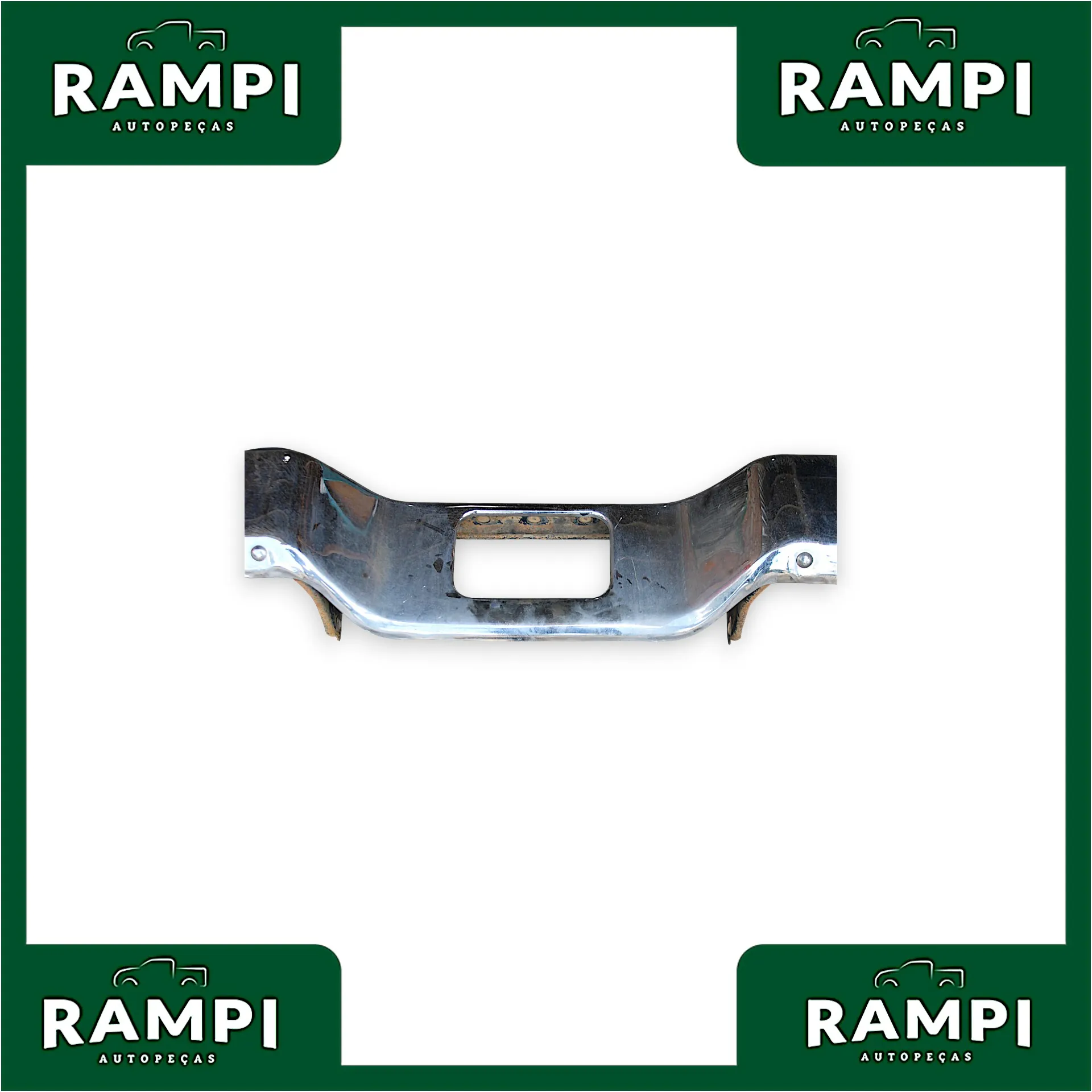 Para-Choque Traseiro Mitsubishi Pajero 1995 (Com detalhes)