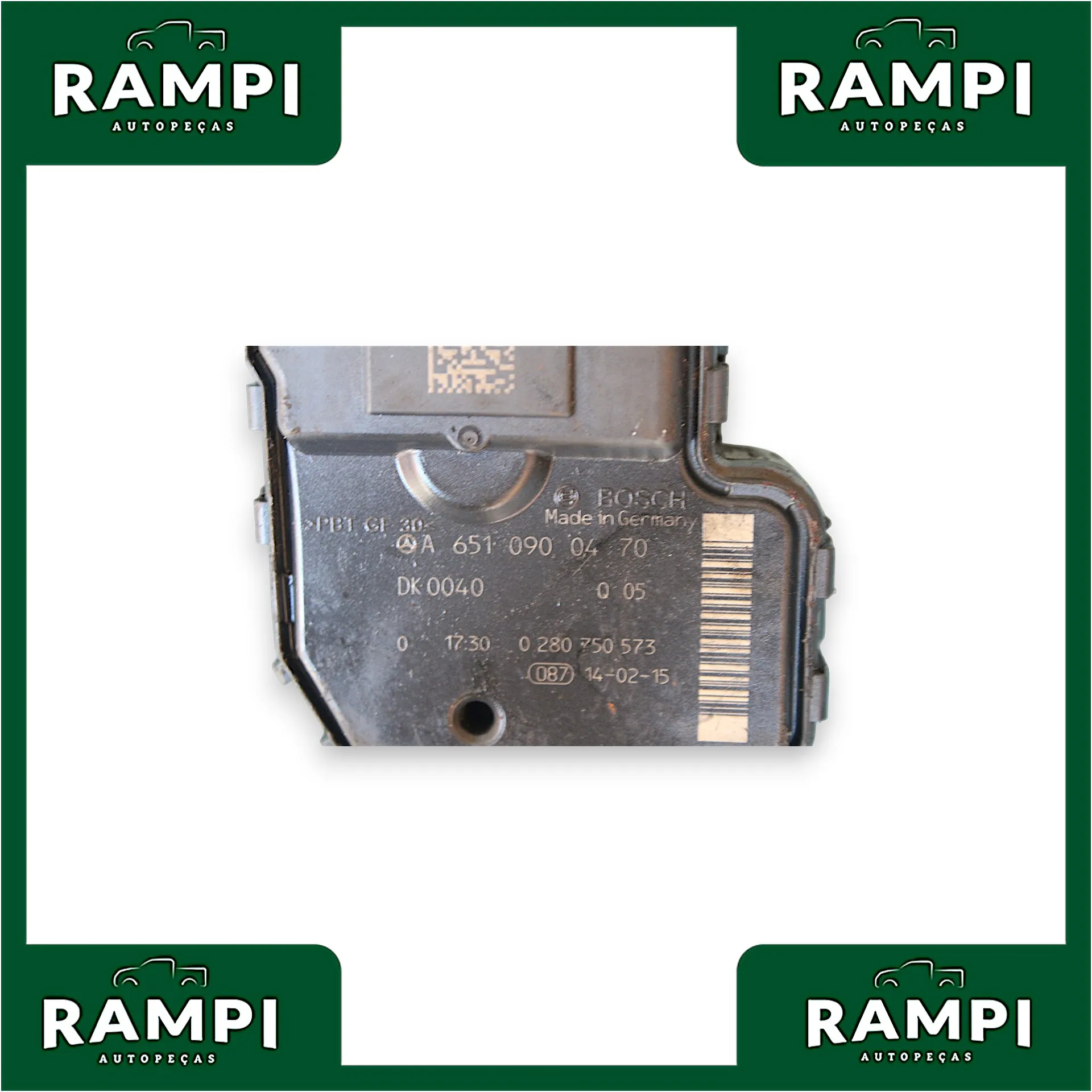 TBI Corpo borboleta Mercedes-Benz Sprinter 2015 a6510900470