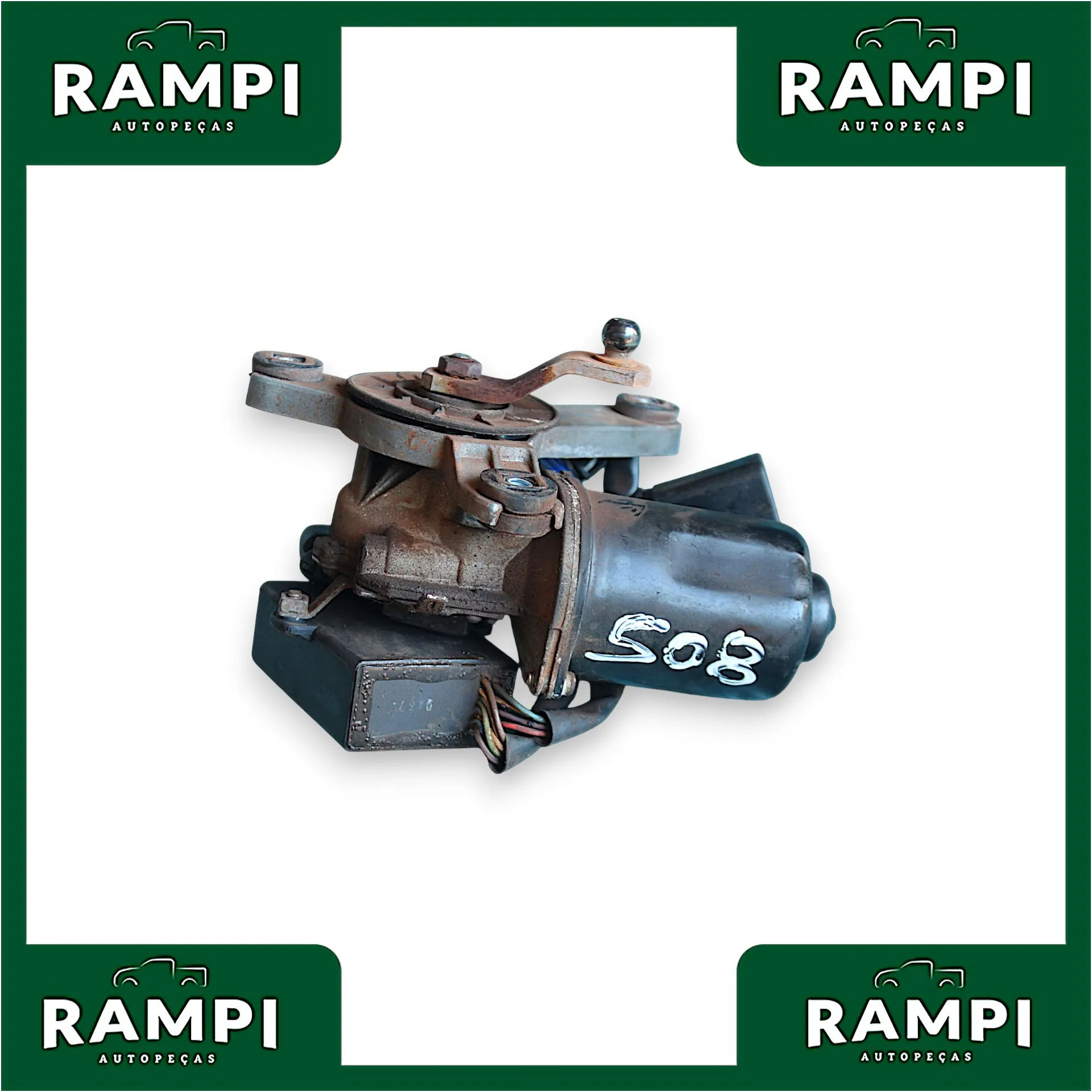 Motor Limpador Para-Brisa S10 2008 mwm 2.8 (Com Módulo) 93341015227