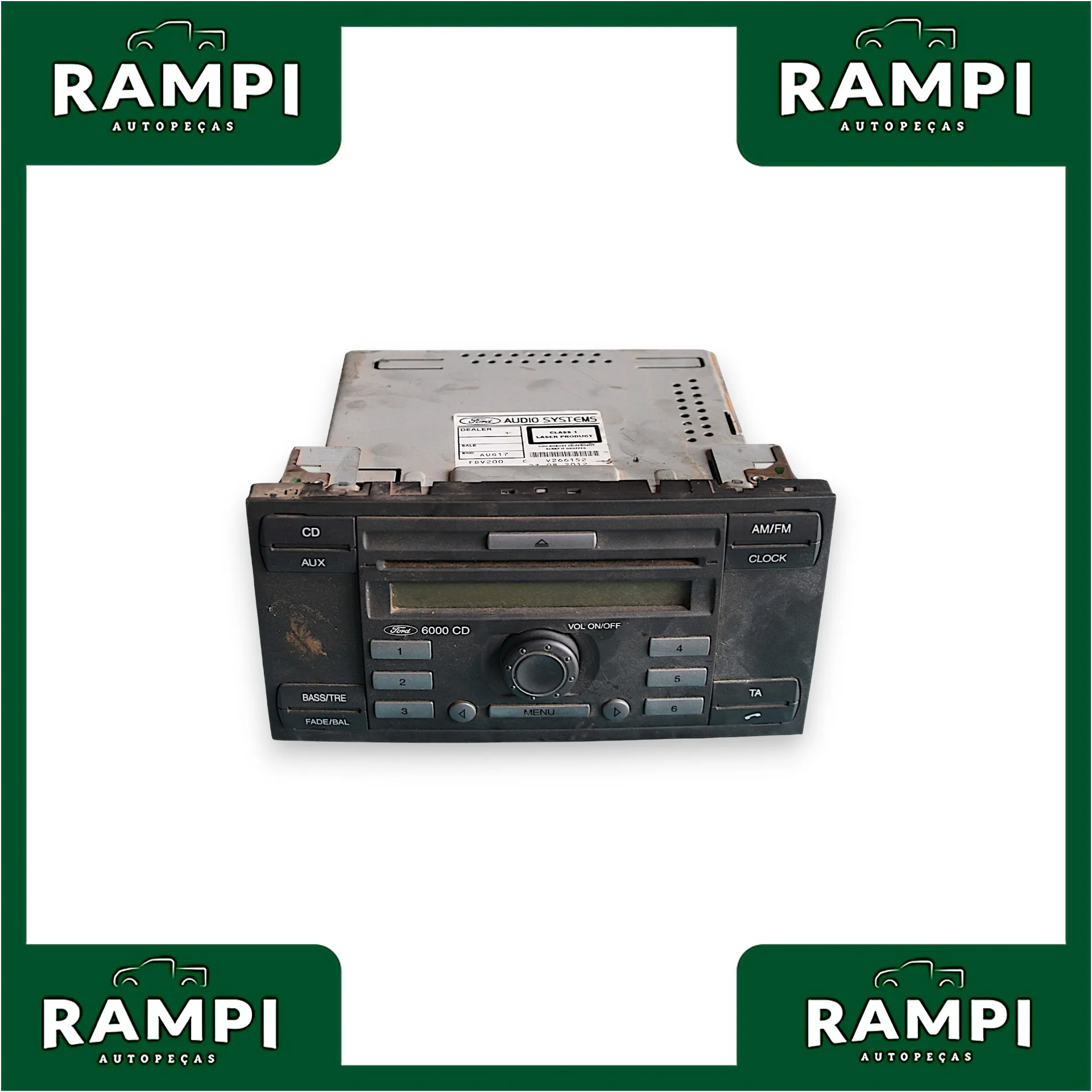 Rádio Ford Trânsit 2013 2.2