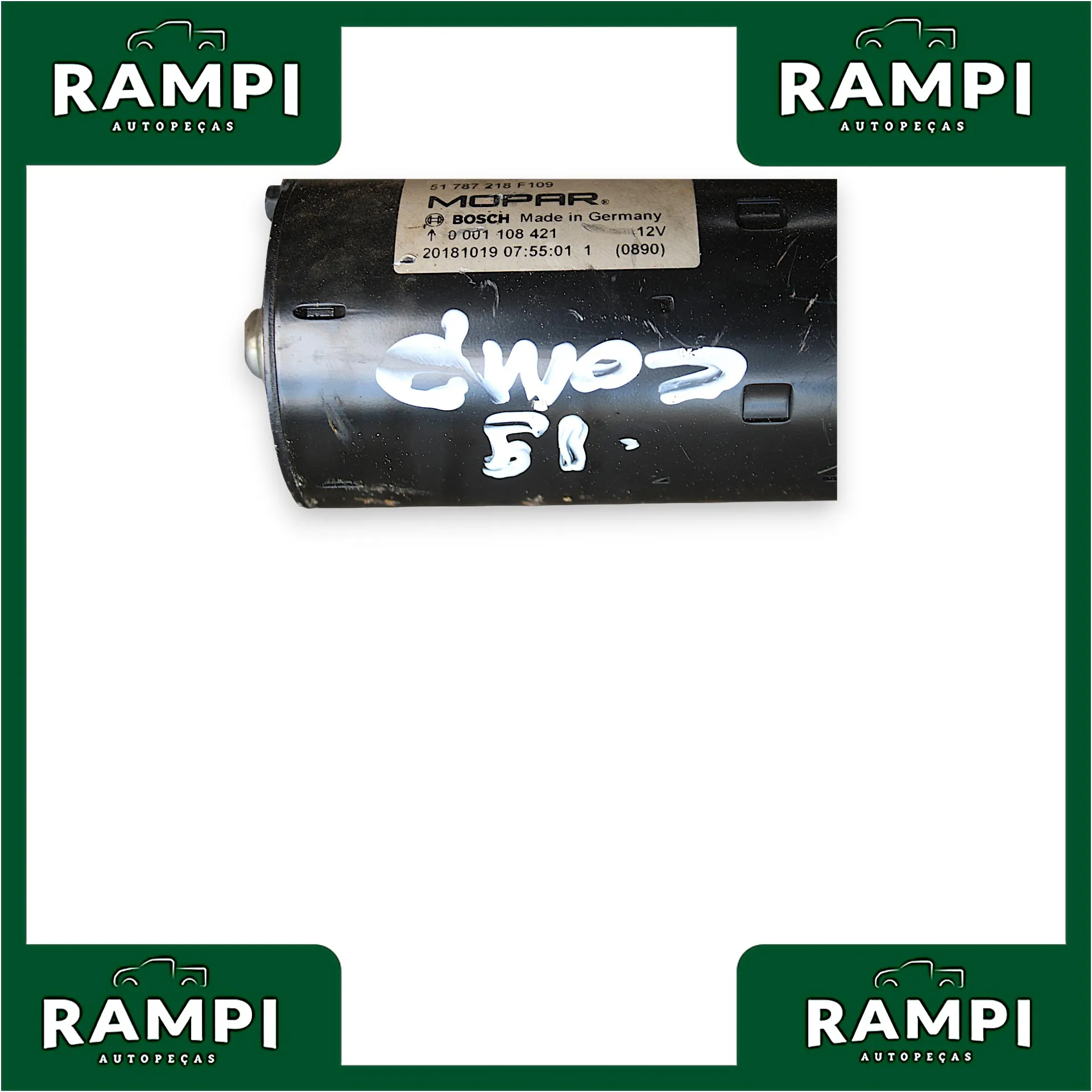 Motor Partida Jeep Compass 2019 2.0 51787218f109
