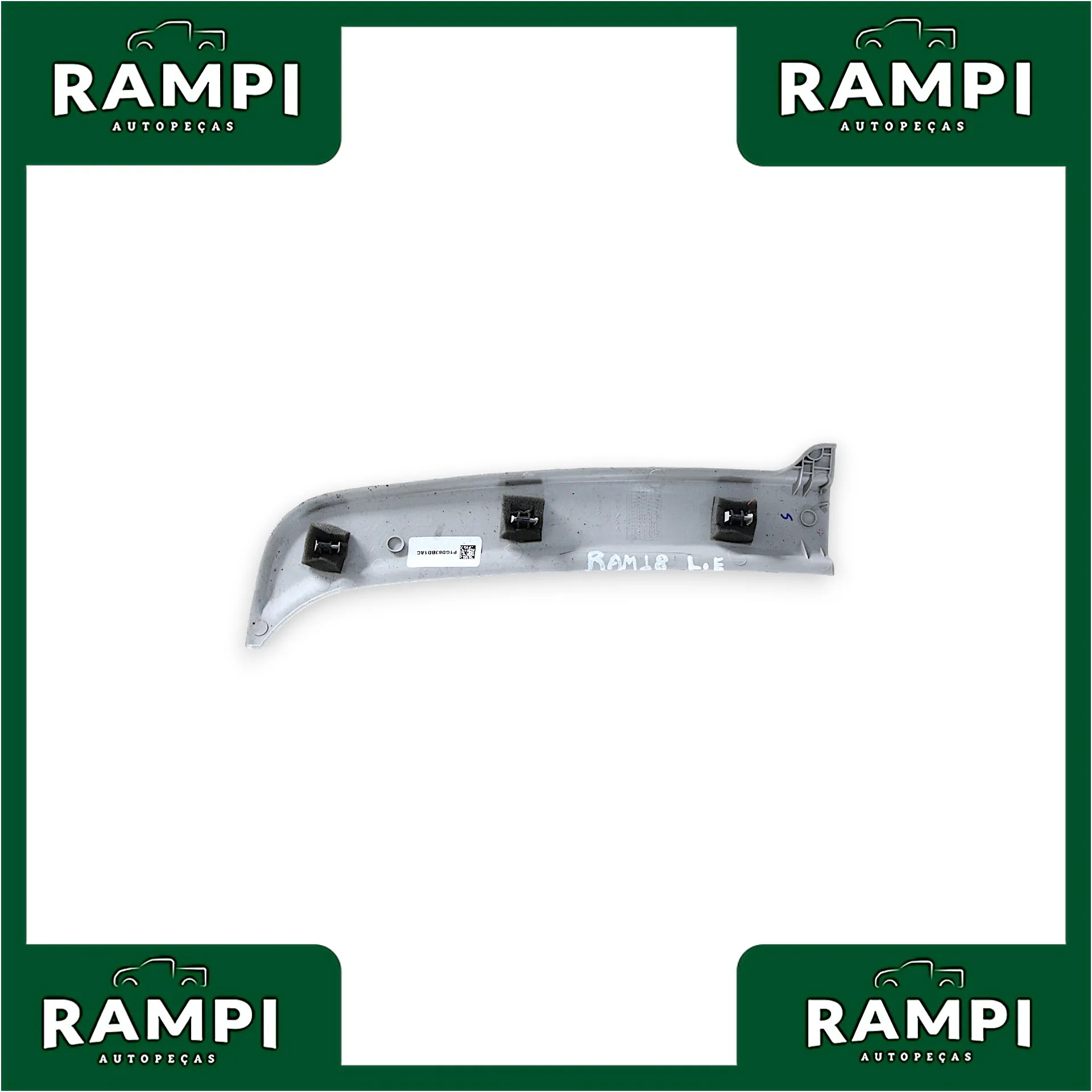 Soleira porta traseira esquerda dodge ram p1gd83bd1ac