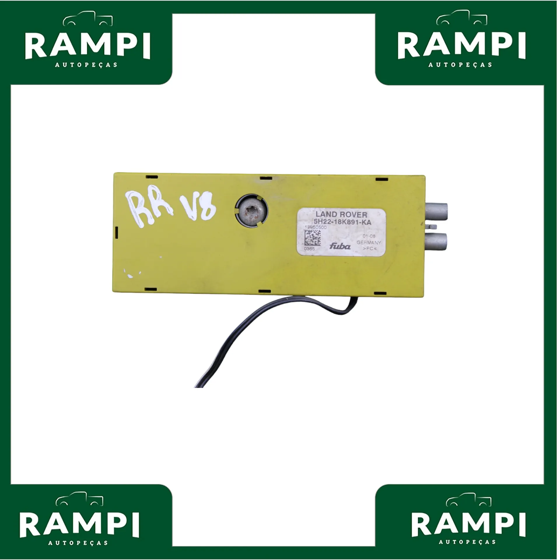 Módulo Central Amplificador Antena Range Rover Sport 2008 V8 5h2218k891ka