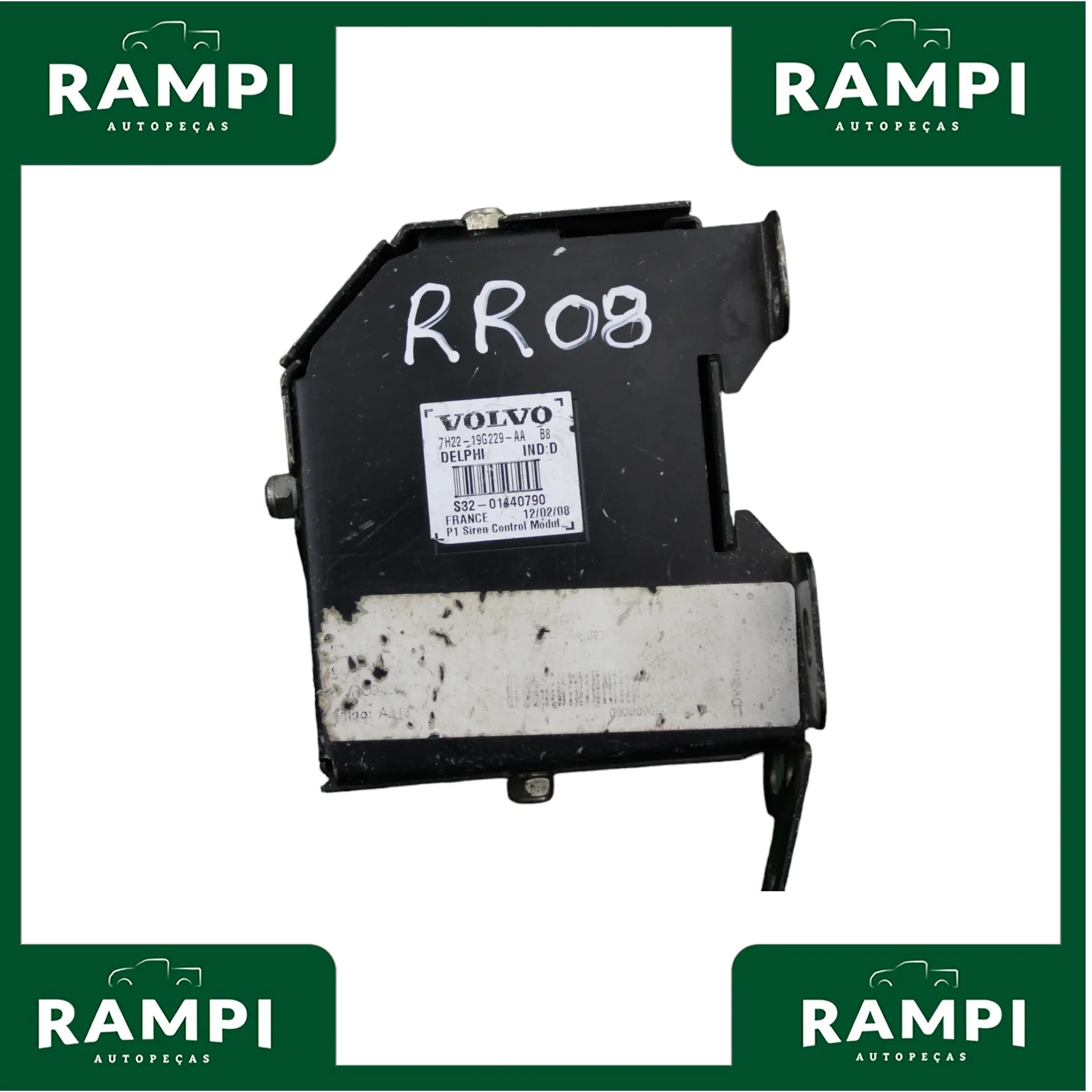 Módulo Central Sirene Alarme Range Rover Sport 2008 7h2219g229aa