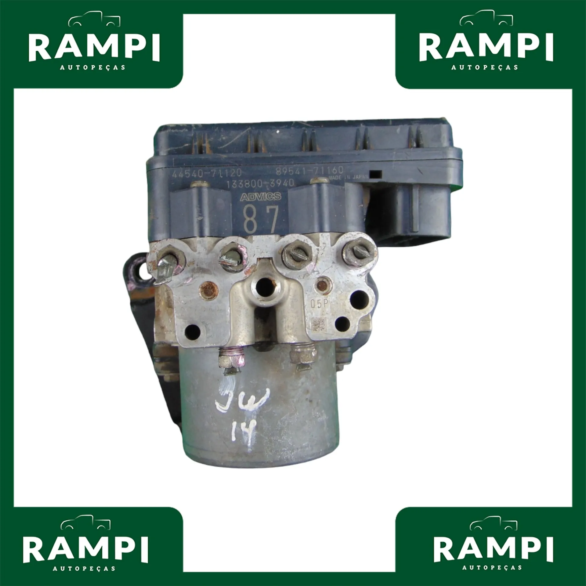 Módulo Central De Abs Hilux Sw4 2014 3.0 Diesel 4454071120 1338003940
