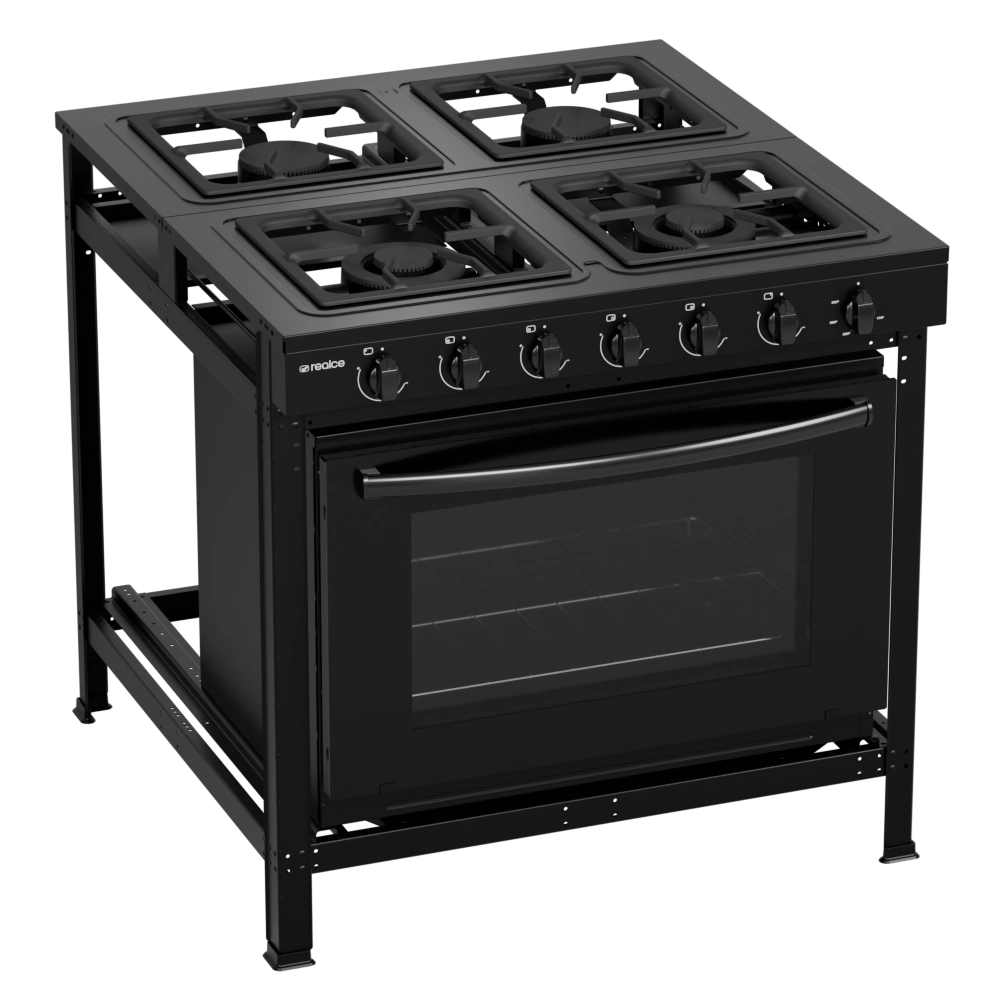 Fogão Industrial Atena 4 Bocas - com forno