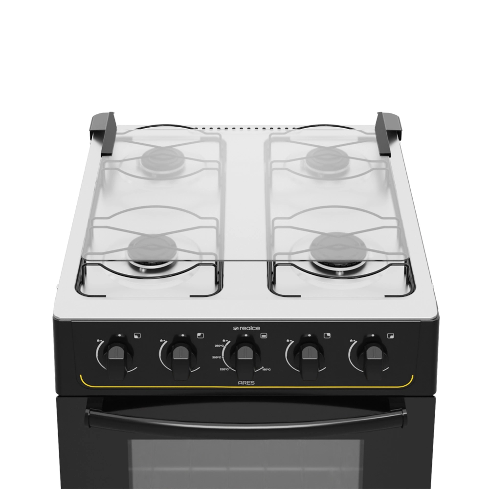 Fogão Ares 4 Bocas Preto