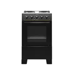 Fogão Ares Plus 4 Bocas Preto