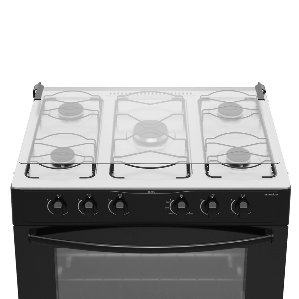 Fogão Hera 5 Bocas Preto