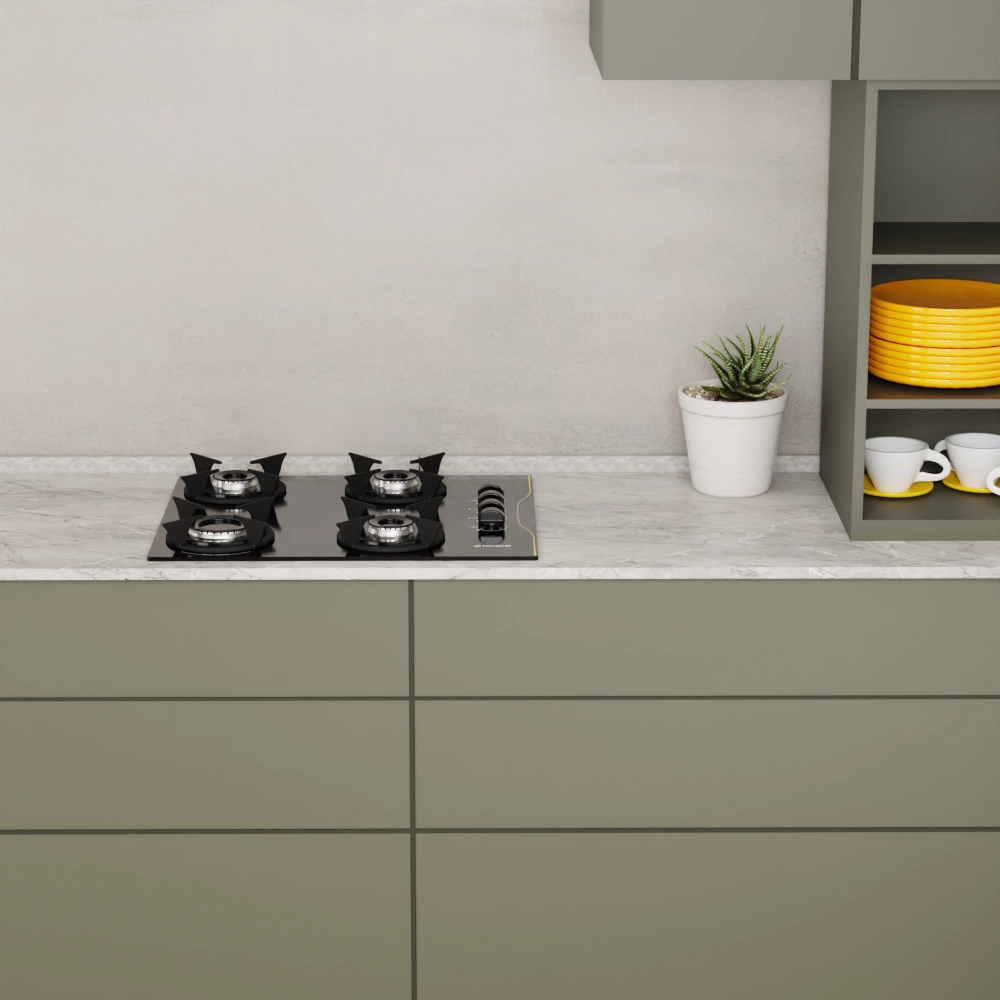 Fogão Cooktop 4 Bocas