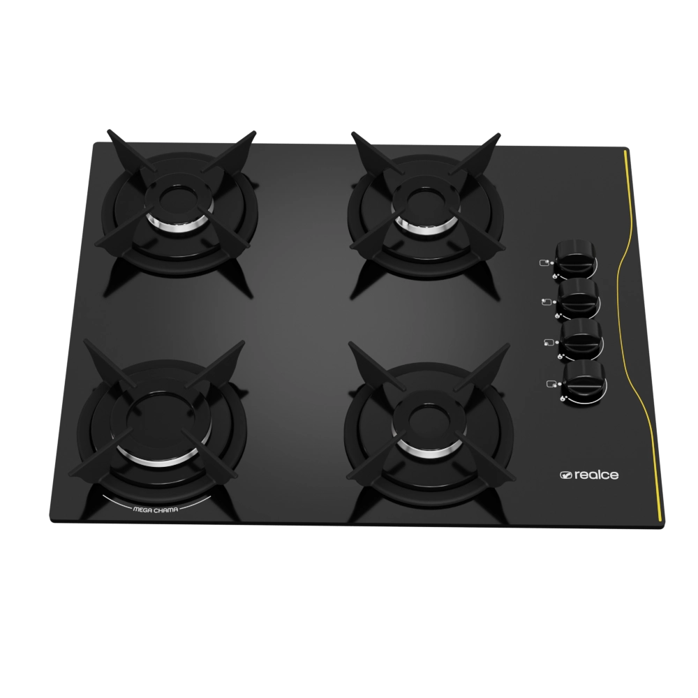 Fogão Cooktop 4 Bocas