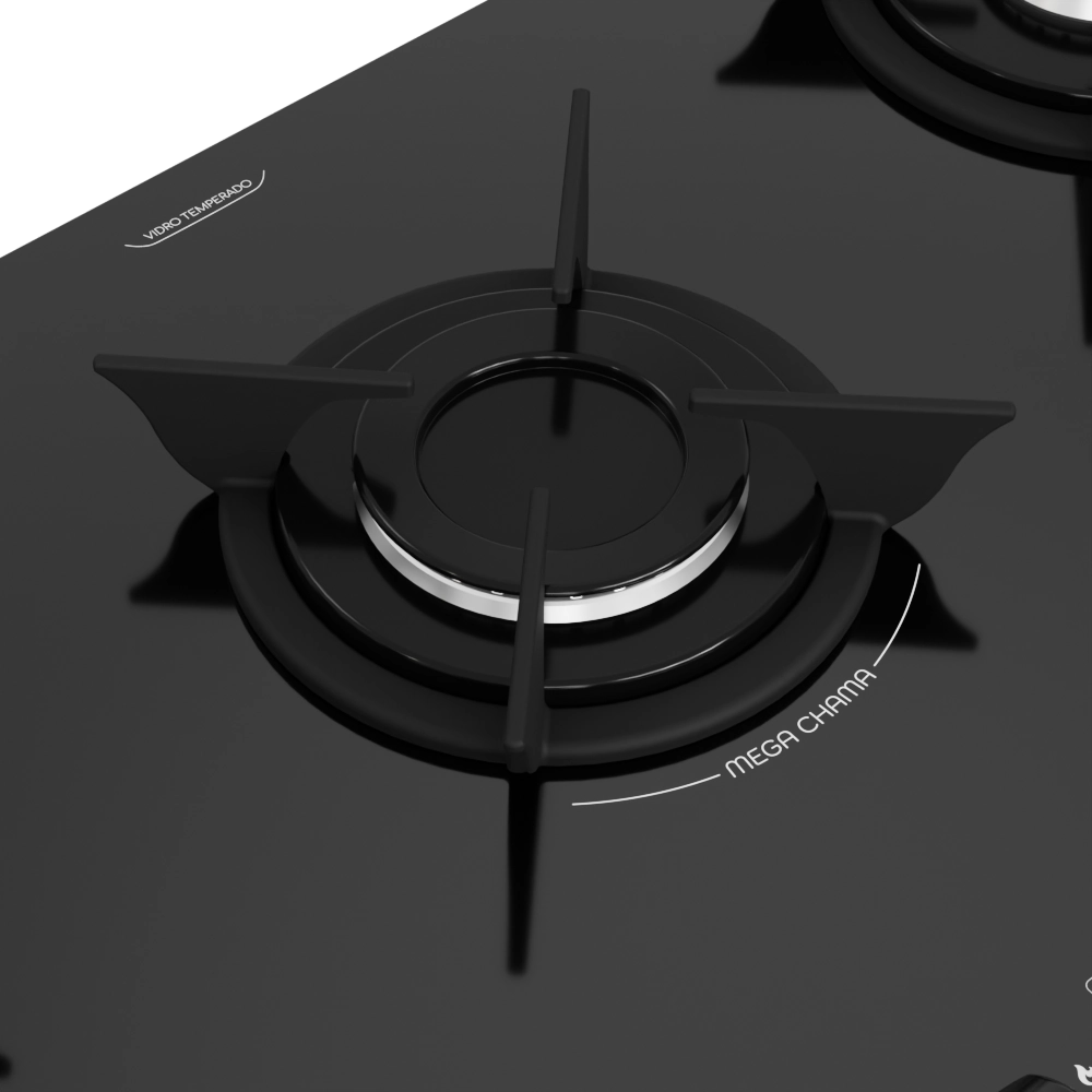Fogão Cooktop 5 Bocas