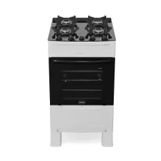 Fogão Smart Glass 4 Queimadores Branco