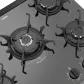 Fogão Premium Glass 5 Bocas Preto
